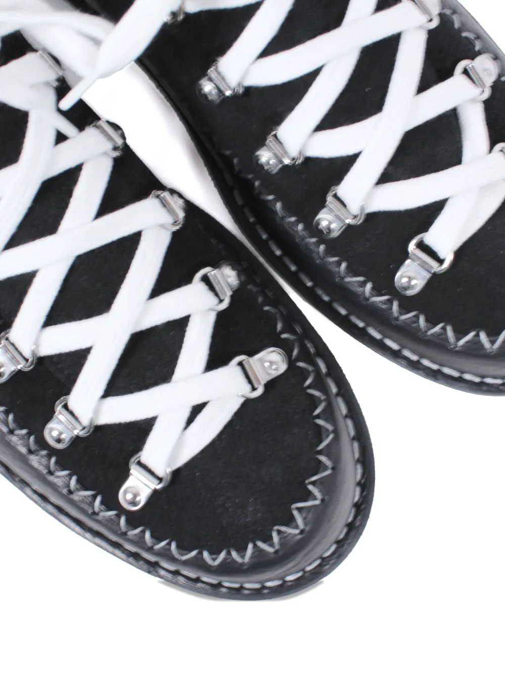 Indian Lace-Up Low-Top Boots - Image 3