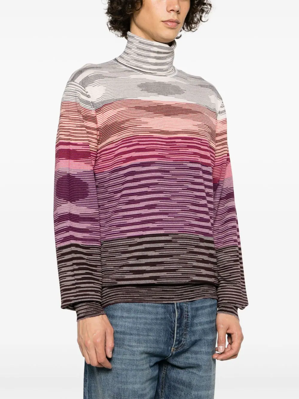 Intarsia-Knit Wool Jumper - Image 4