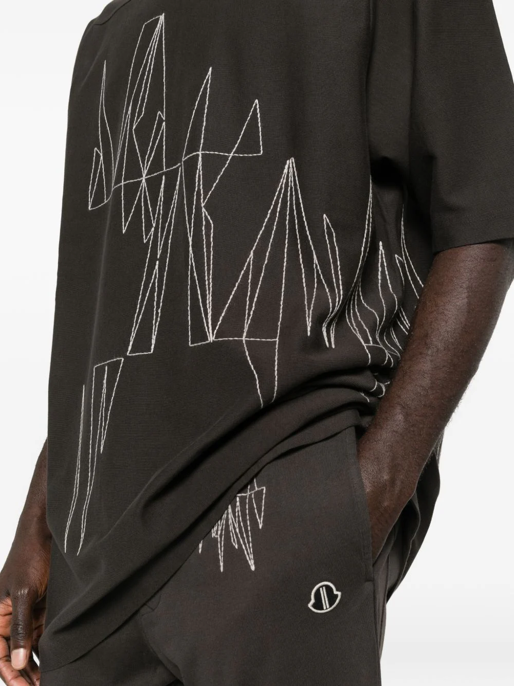 Jumbo Knit Graphic T-Shirt - Image 2