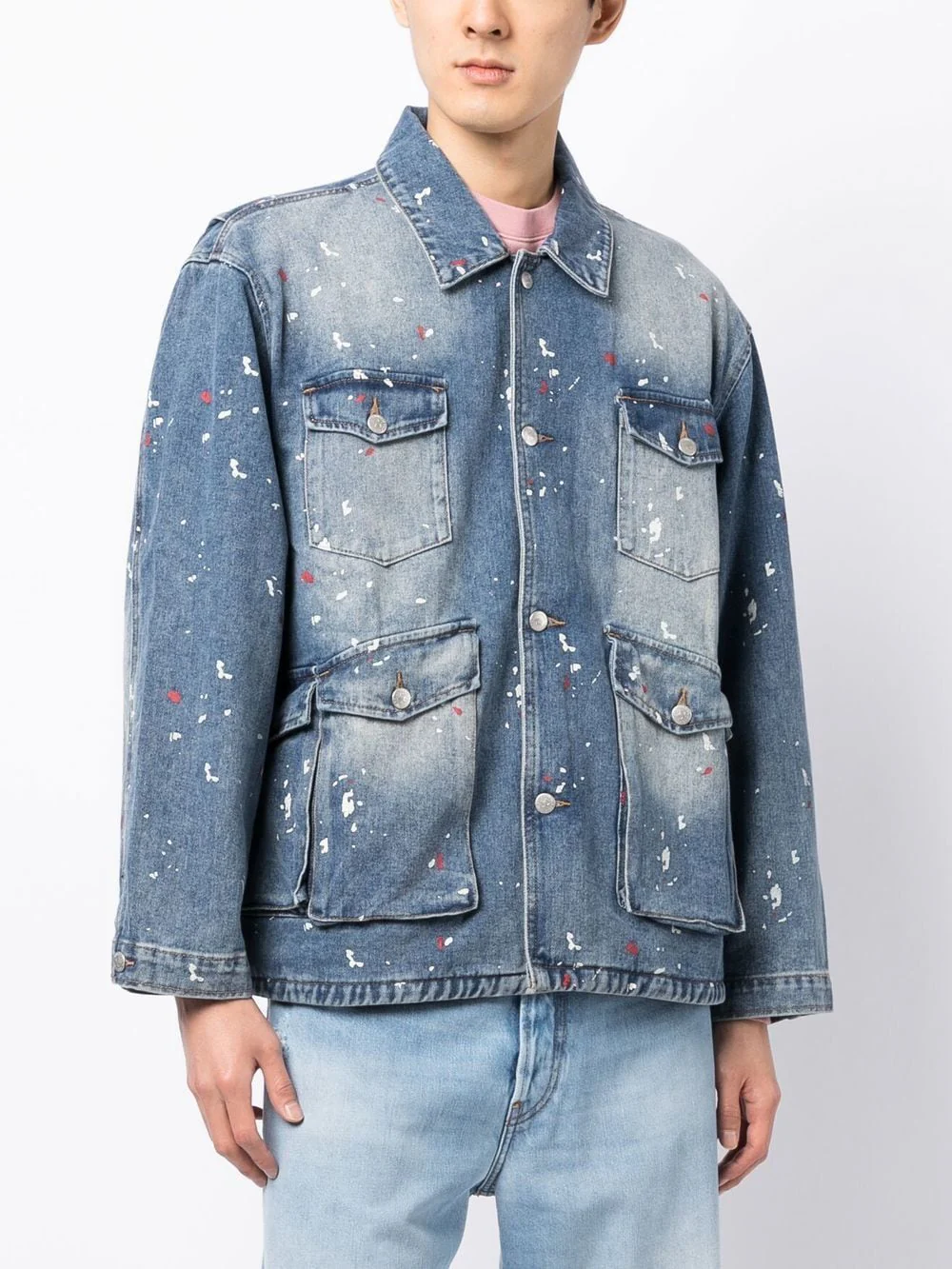 Jungle Fatigue Denim Jacket - Image 3