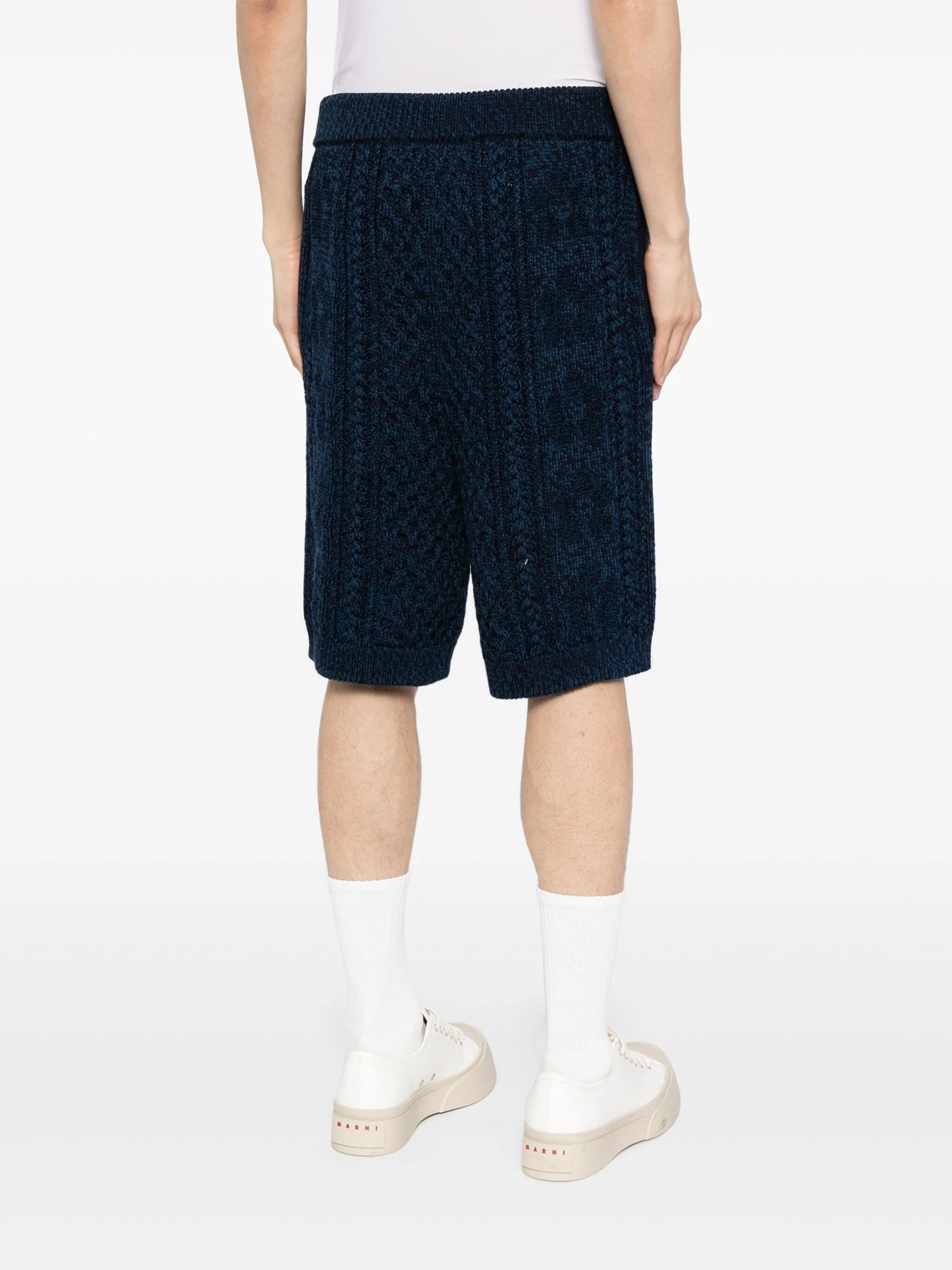 Knitted Knee-Length Shorts - Image 4