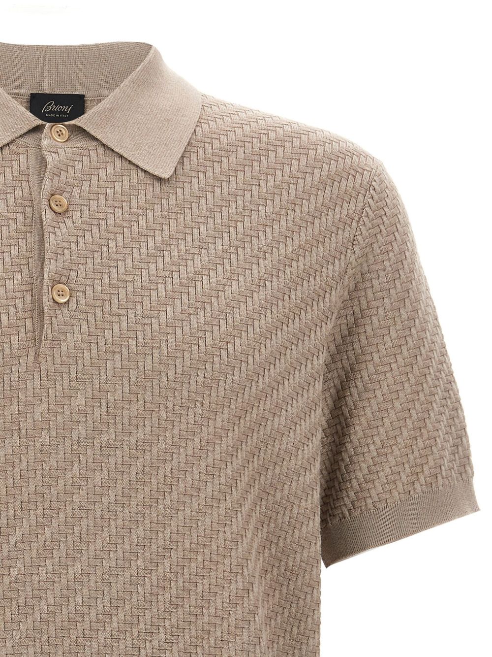 Knitted Polo Shirt - Image 3