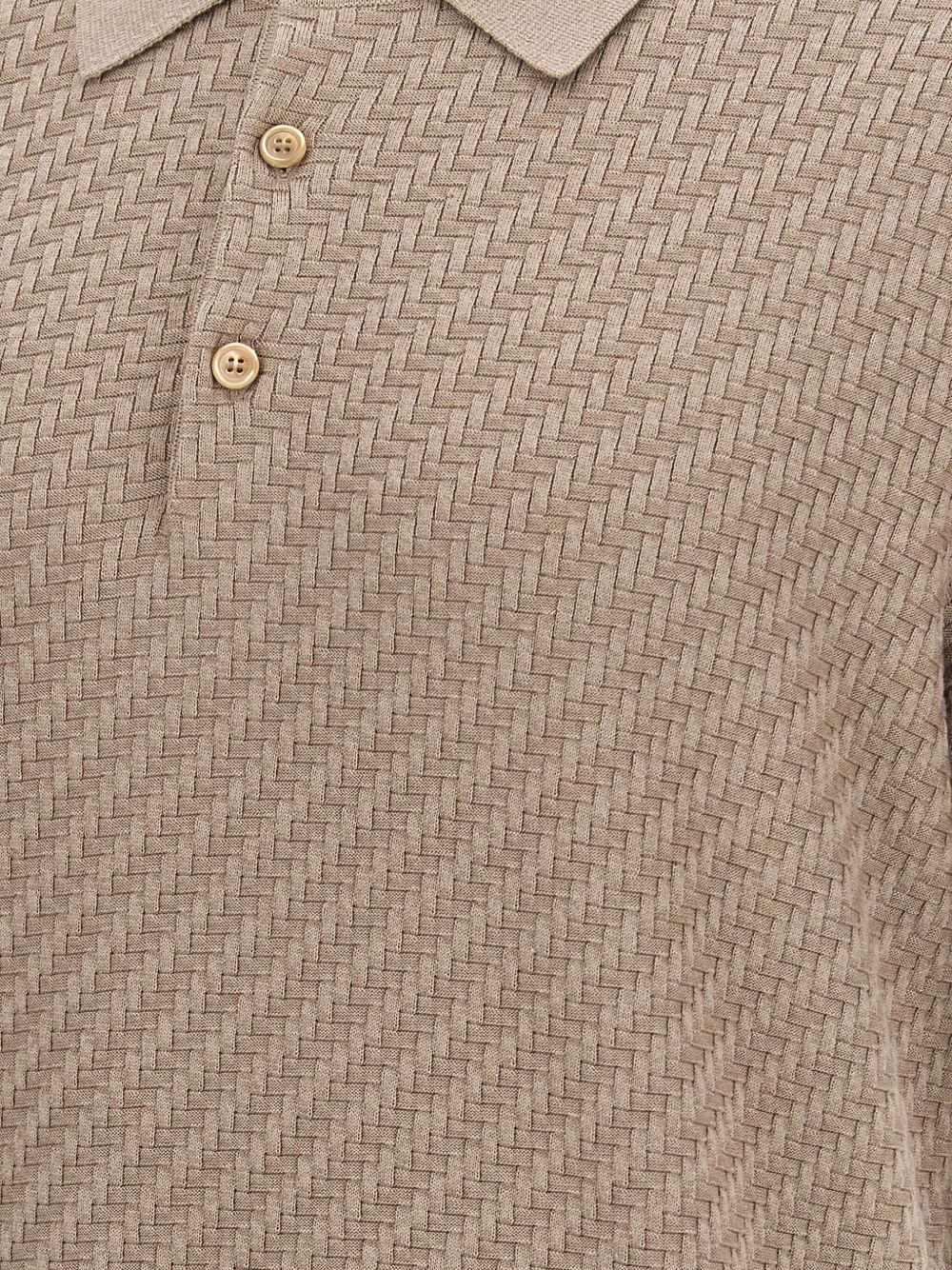 Knitted Polo Shirt - Image 4