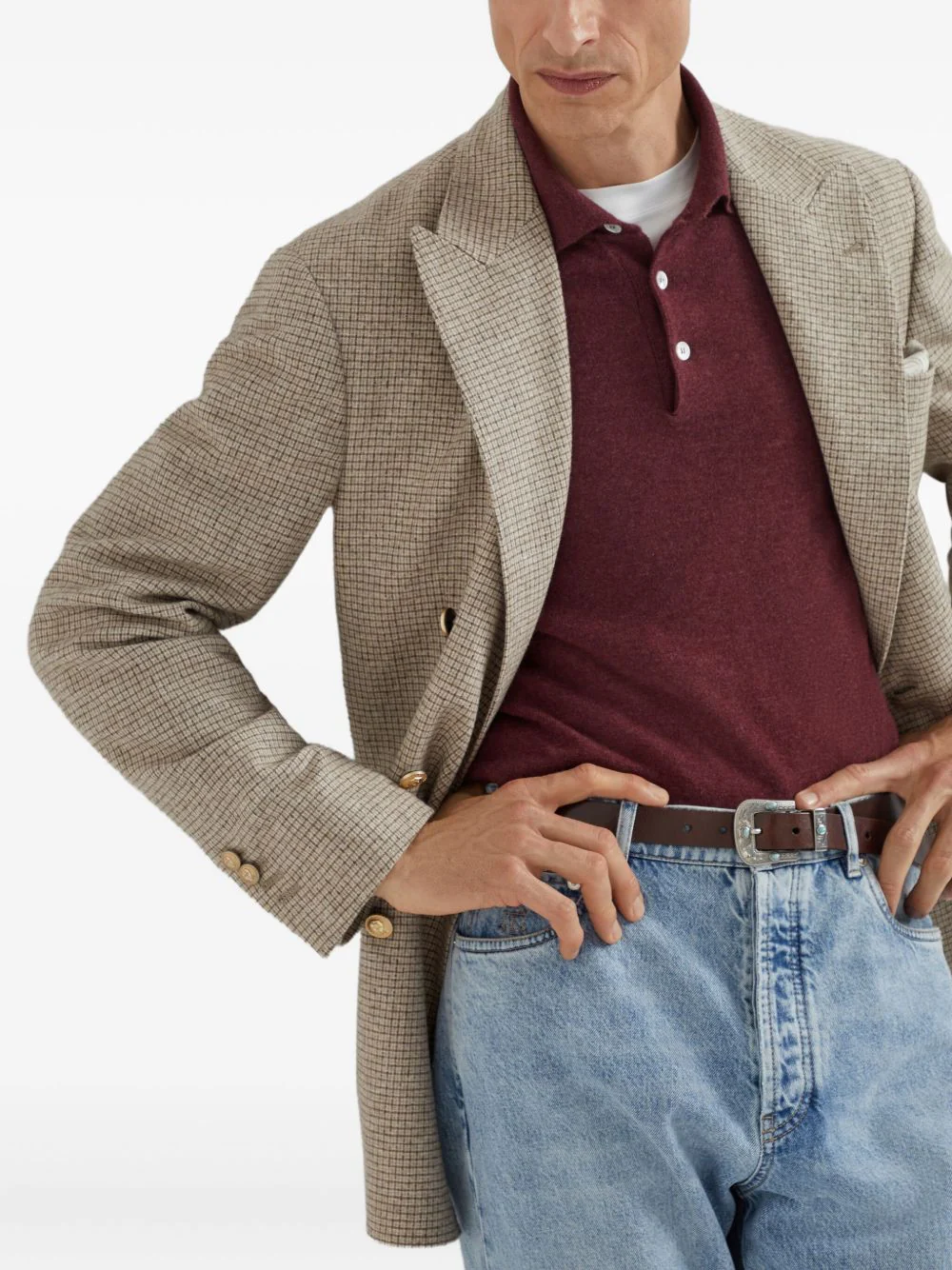 Knitted Polo Shirt - Image 2