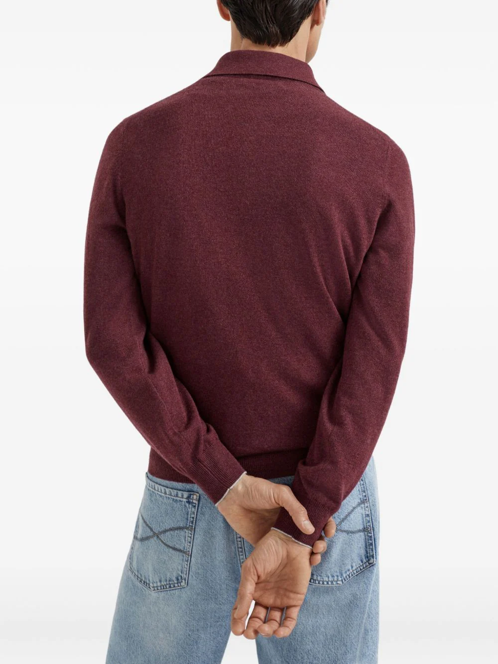 Knitted Polo Shirt - Image 3