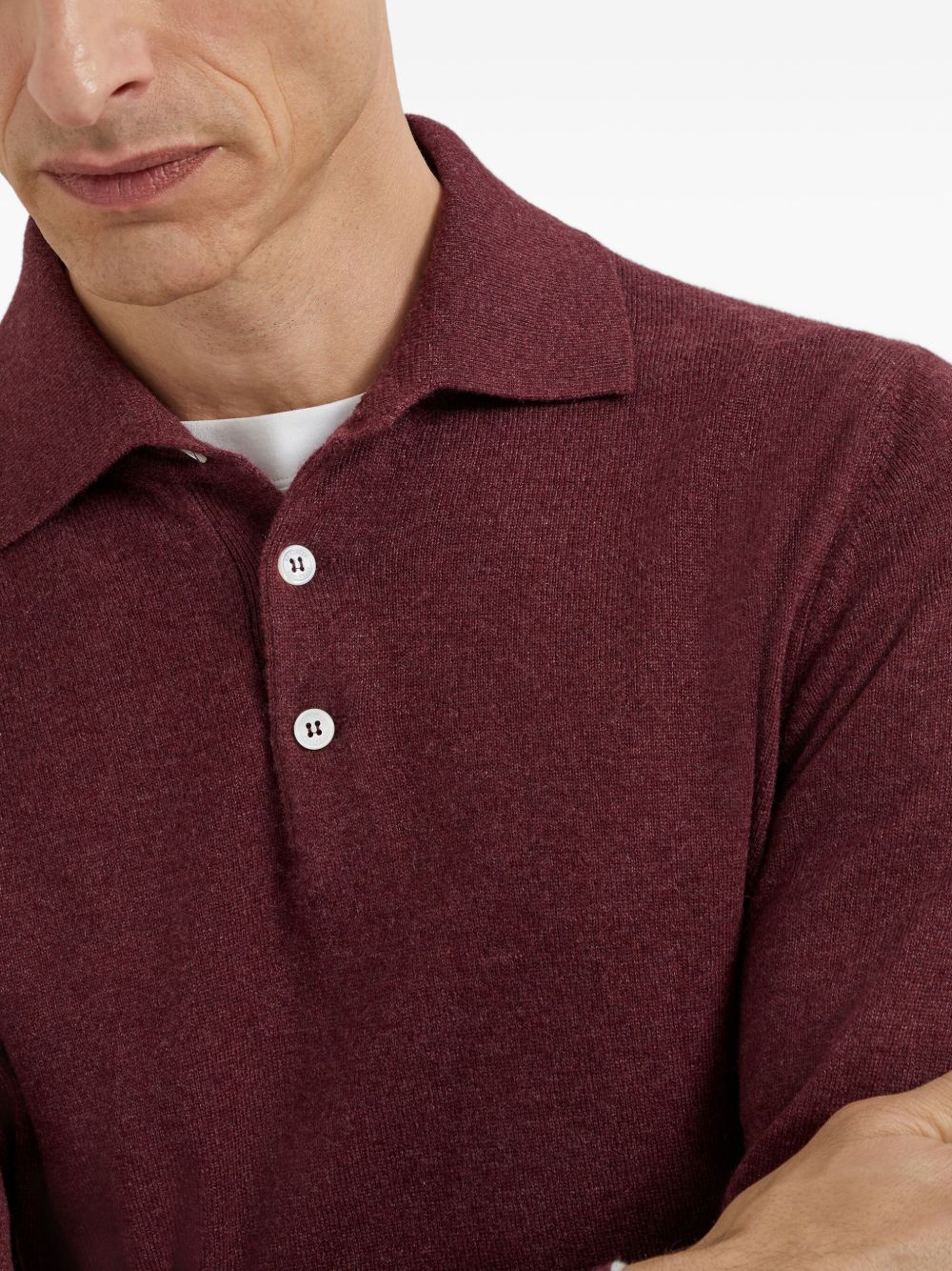 Knitted Polo Shirt - Image 4