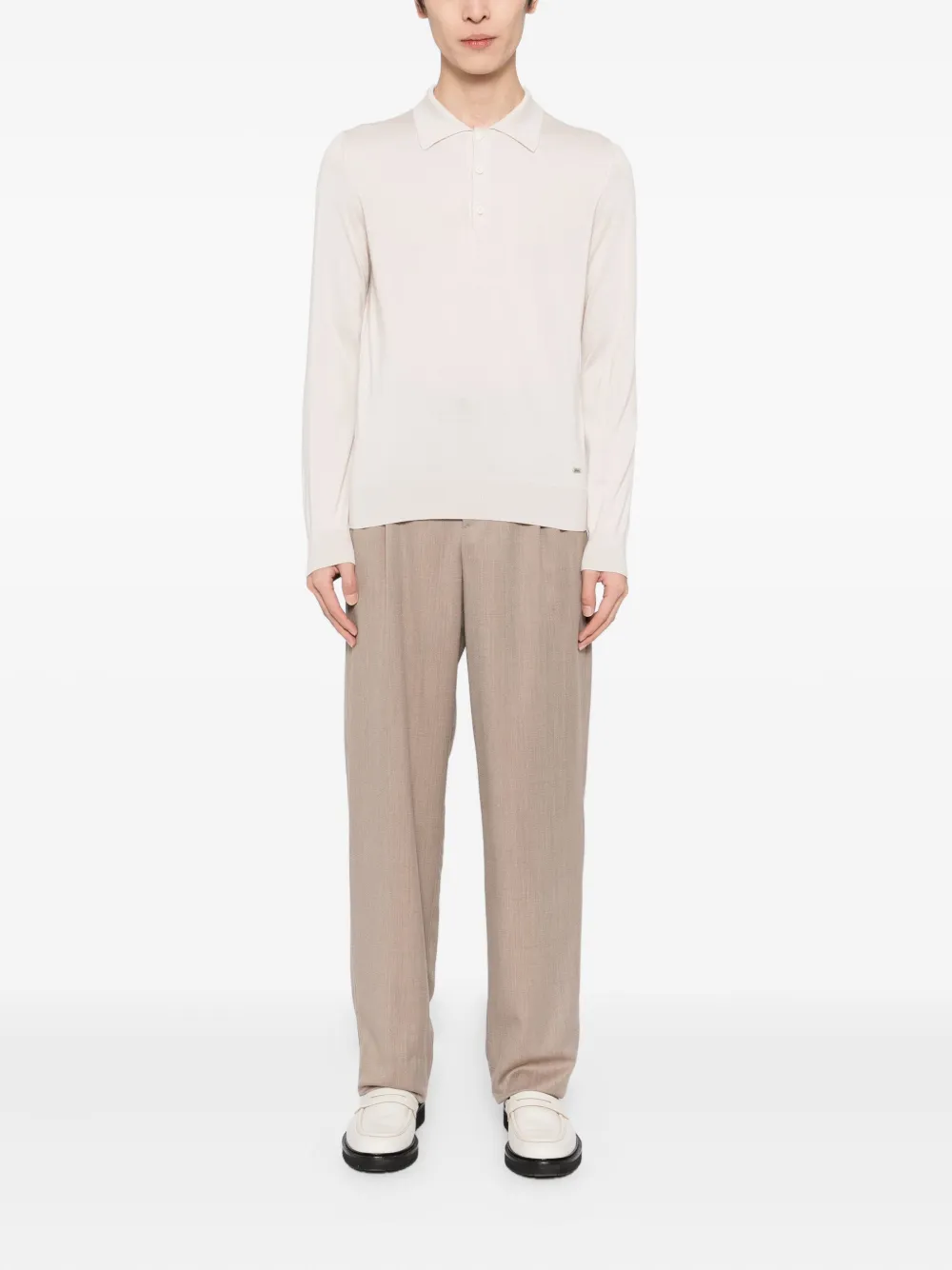 Knitted Polo Shirt - Image 2