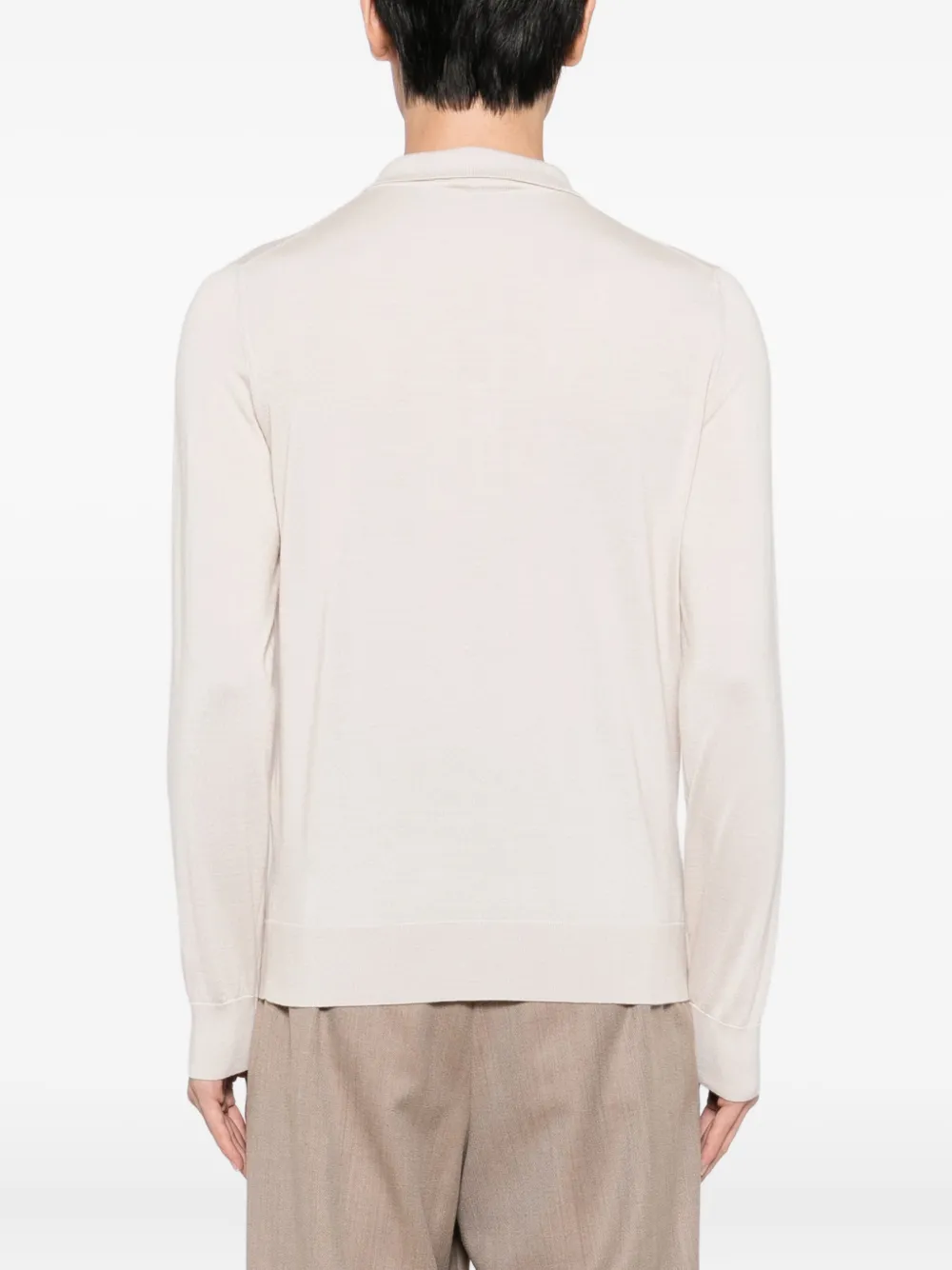 Knitted Polo Shirt - Image 3