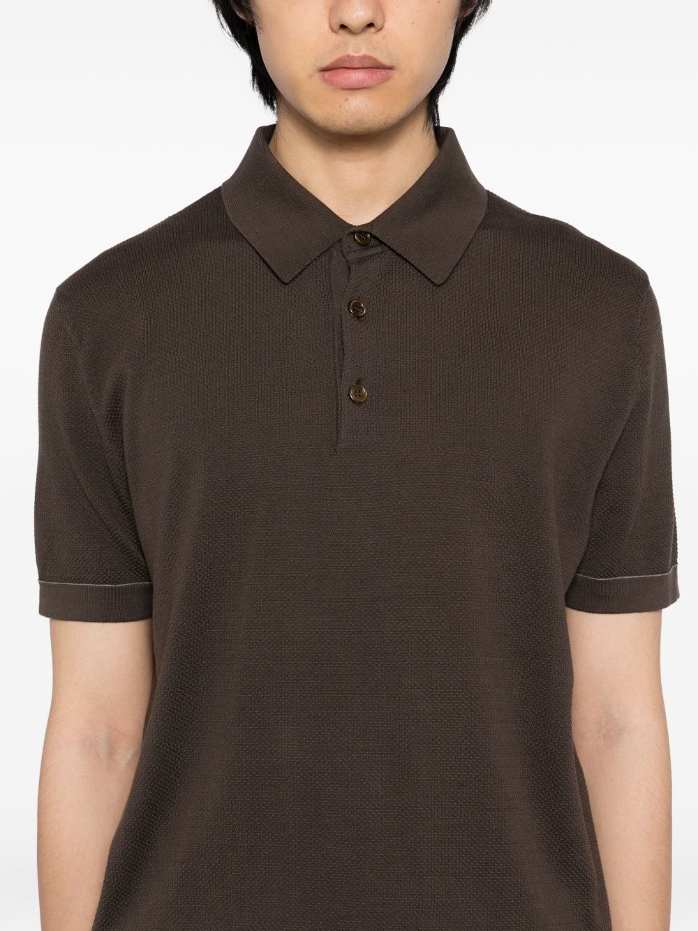 Knitted Polo Shirt - Image 2