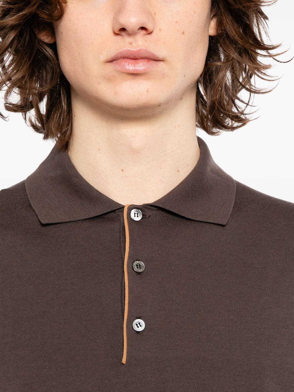 Knitted Polo Shirt - Image 2
