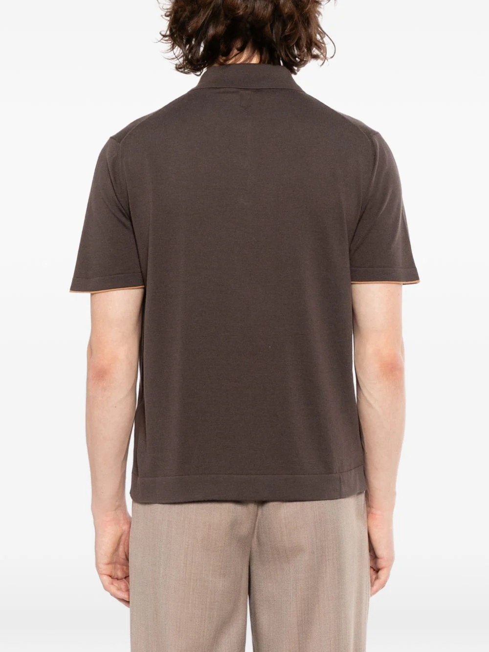 Knitted Polo Shirt - Image 5