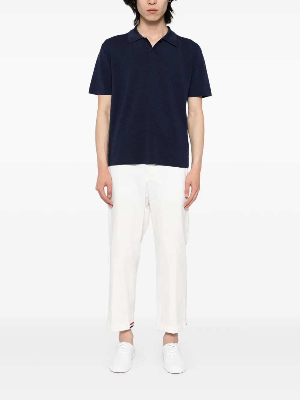 Knitted Polo Shirt - Image 2