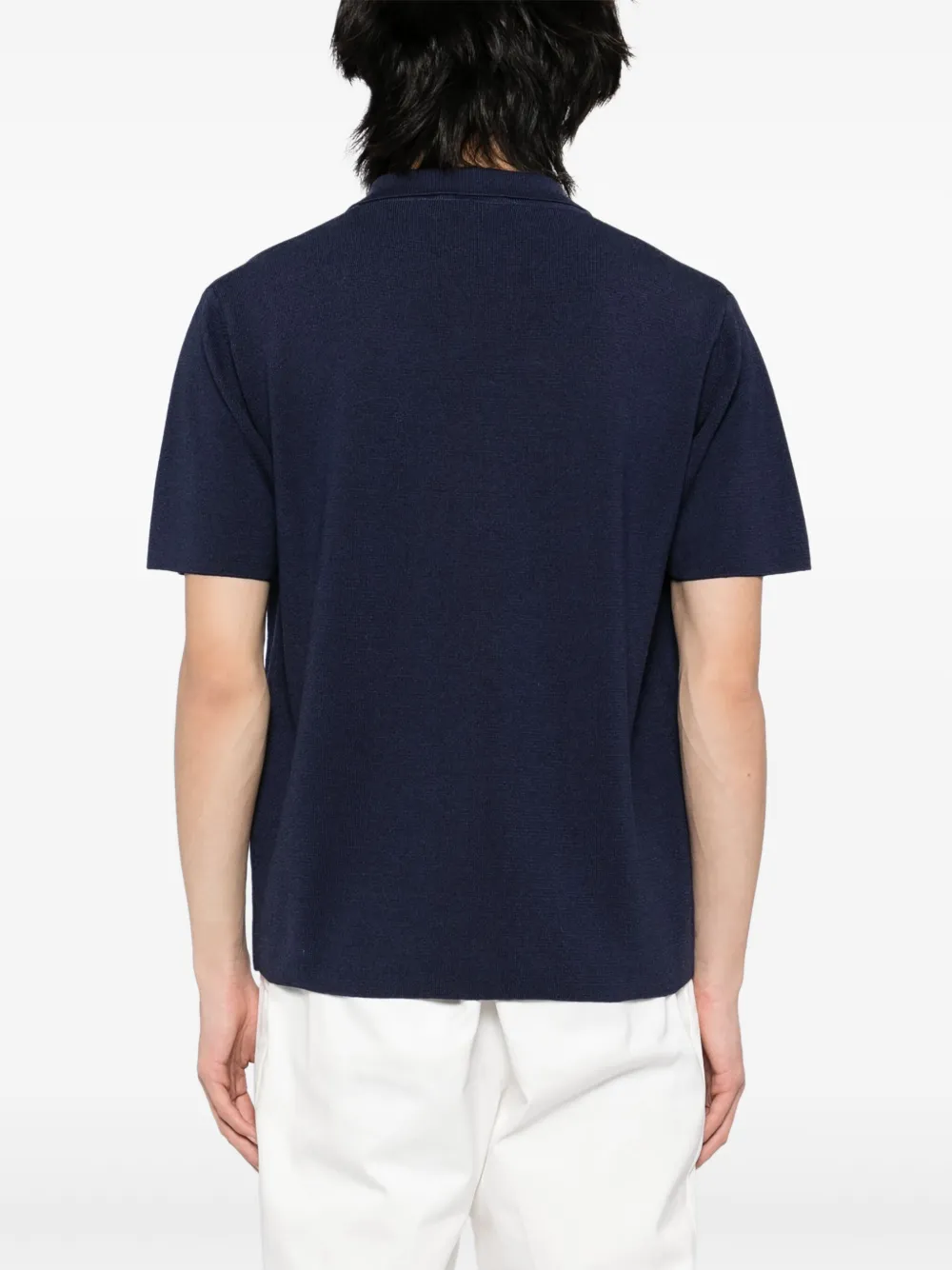 Knitted Polo Shirt - Image 3