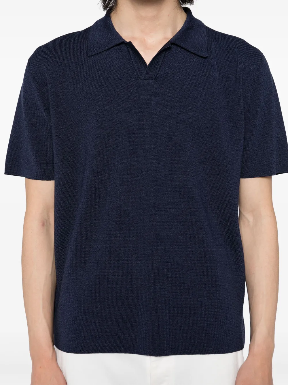 Knitted Polo Shirt - Image 4