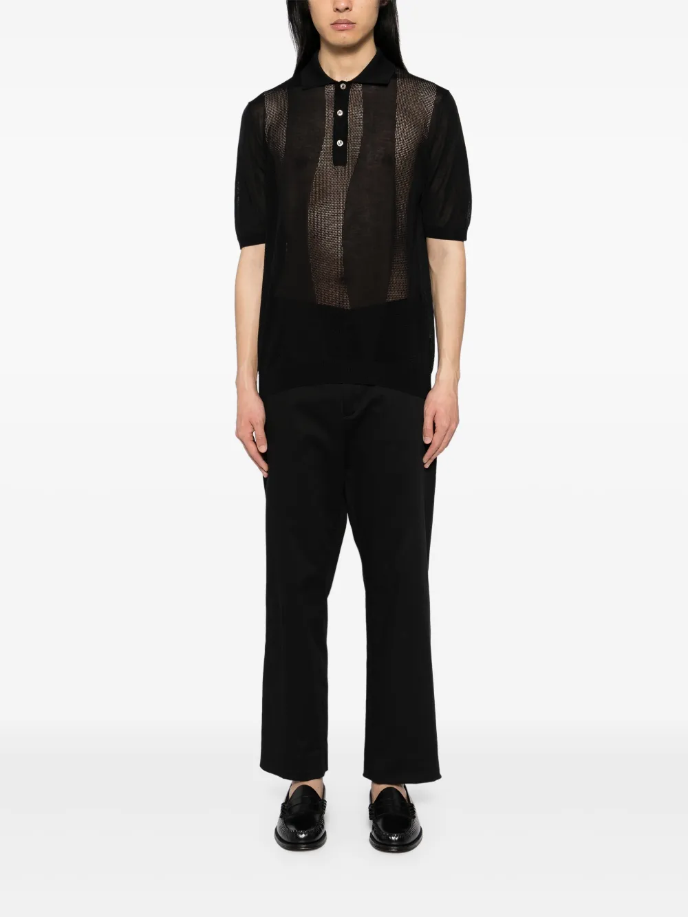 Knitted Polo Shirt - Image 2
