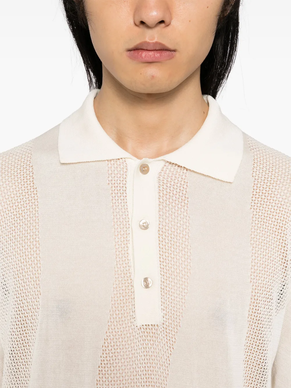 Knitted Polo Shirt - Image 4