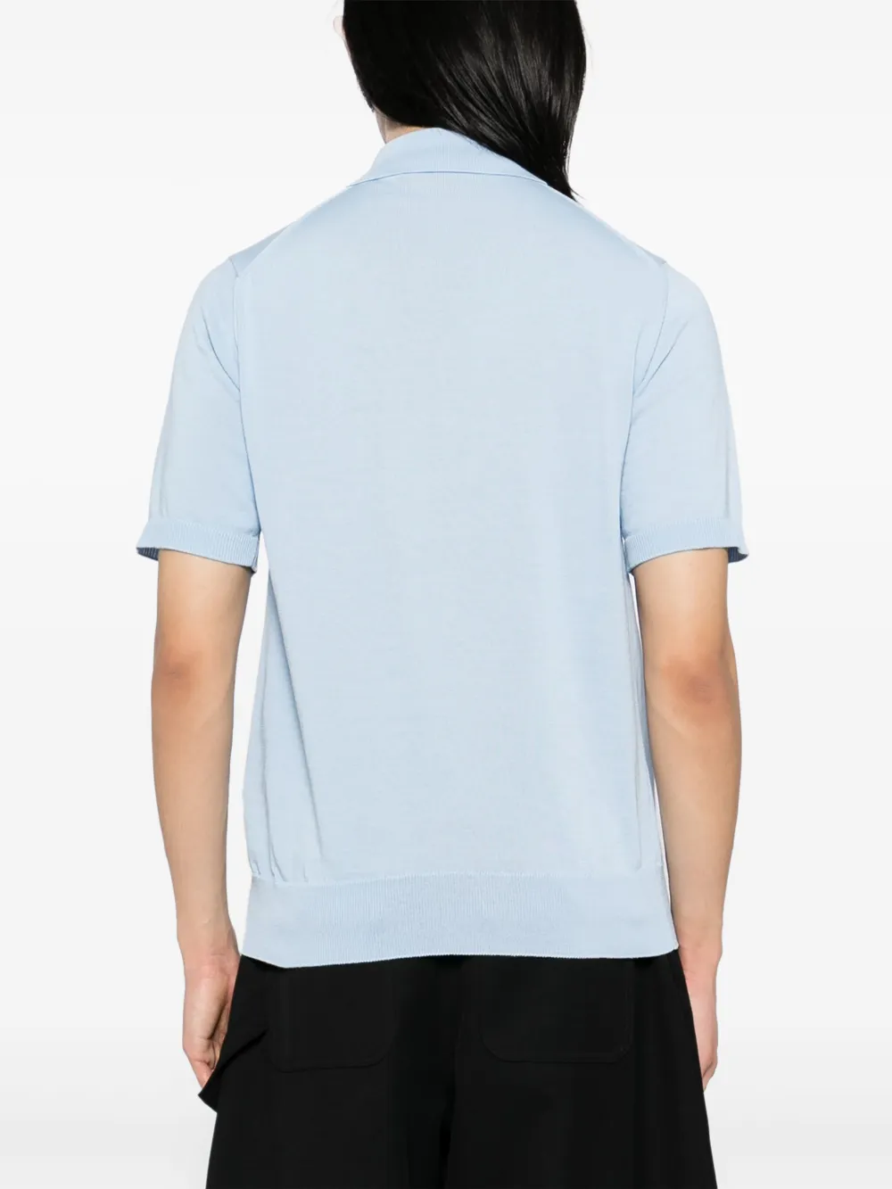 Knitted Polo Shirt - Image 2