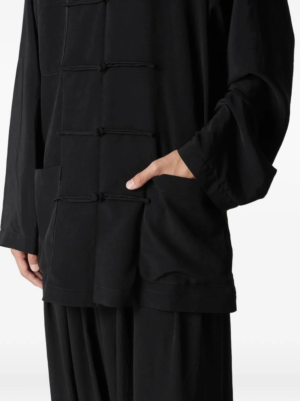 Knot Button Jacket - Image 2