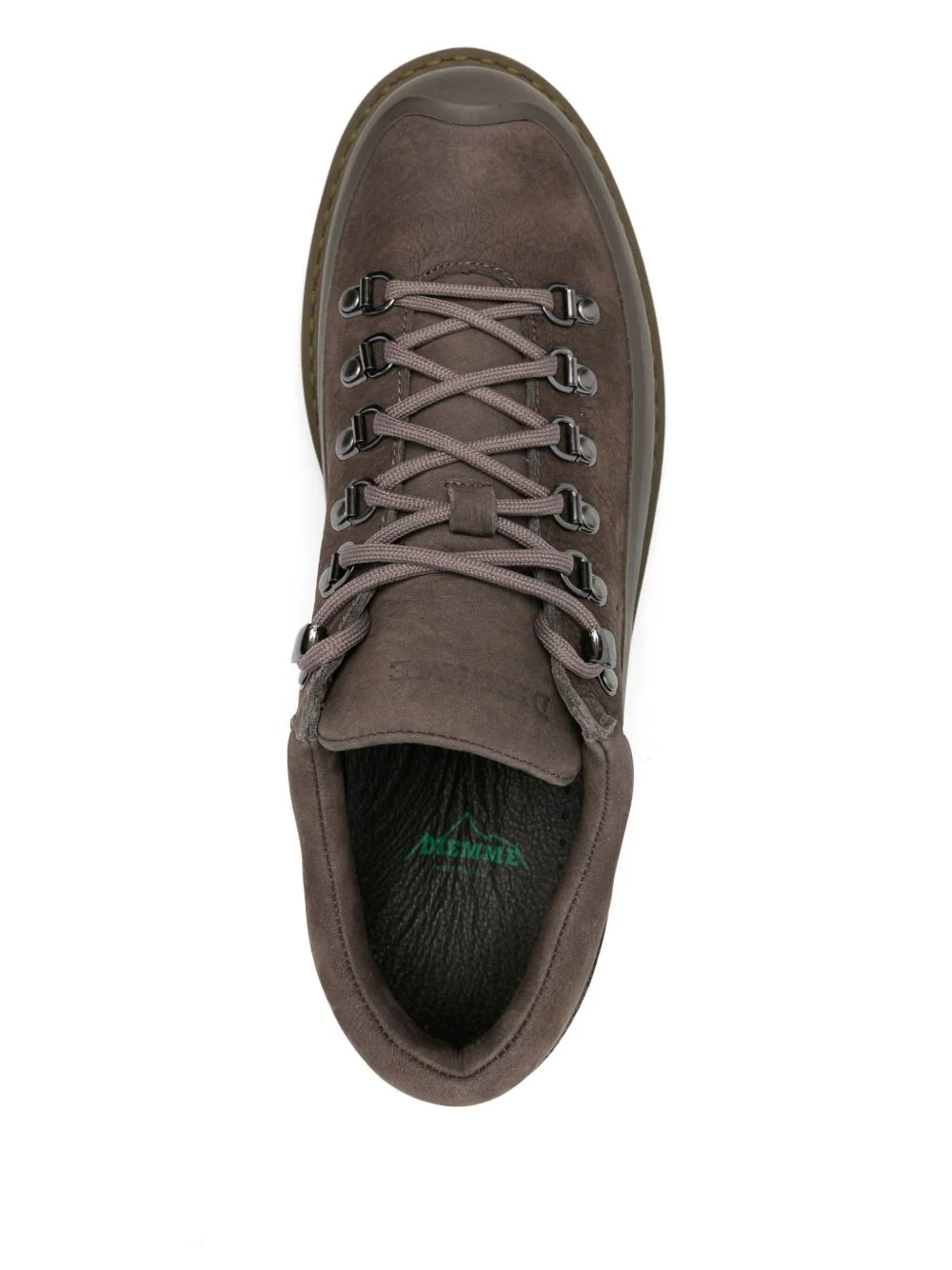 Lace-Up Calf Leather Hiking Boots - Image 3