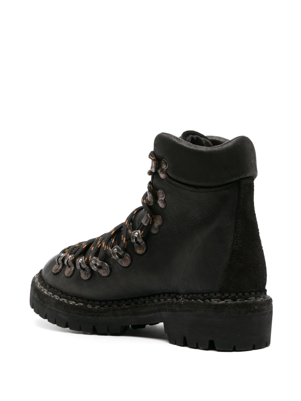 Lace-Up Leather Boots - Image 3