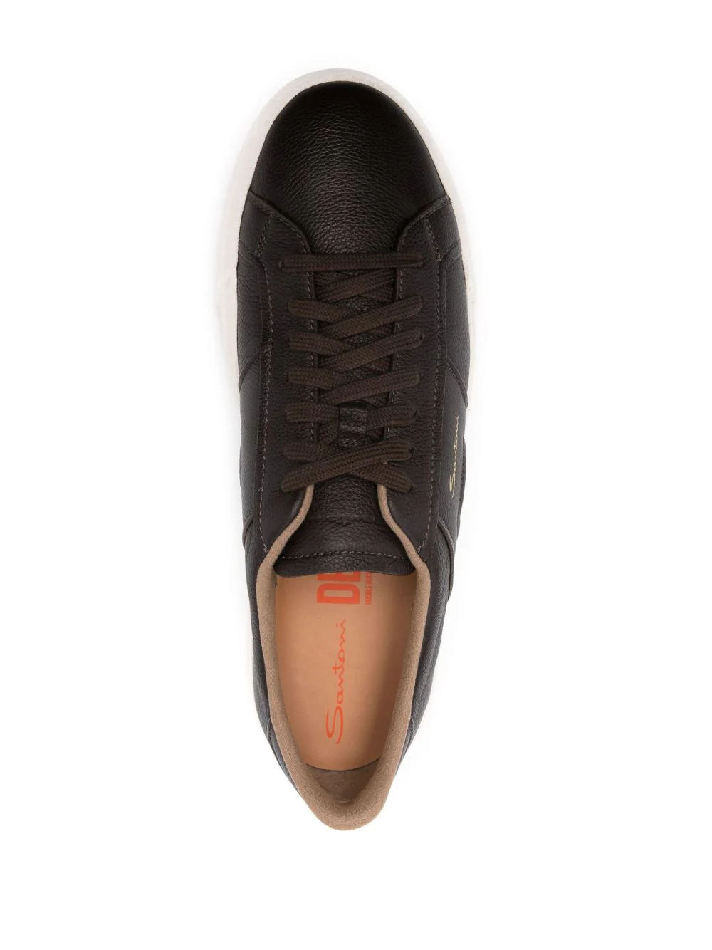 Lace-Up Leather Sneakers - Image 2