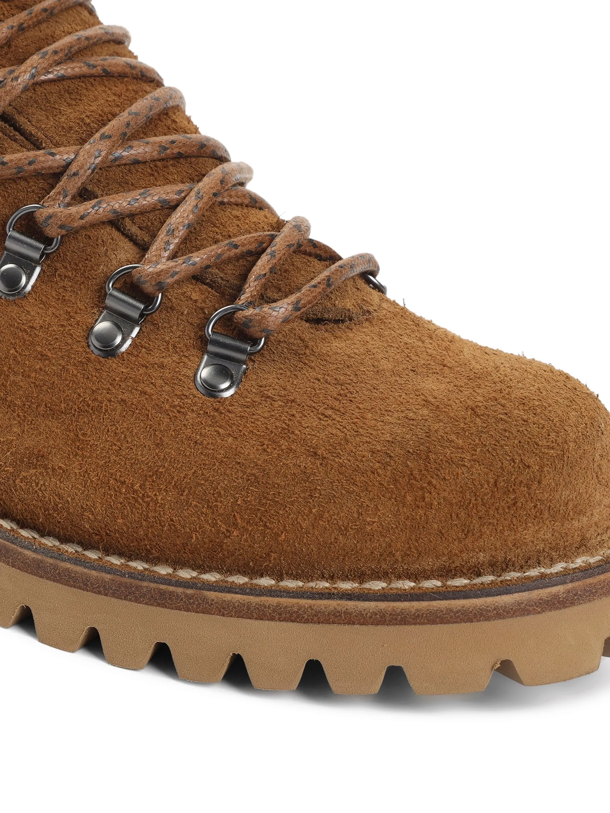 Lace-Up Lug-Sole Boots - Image 4