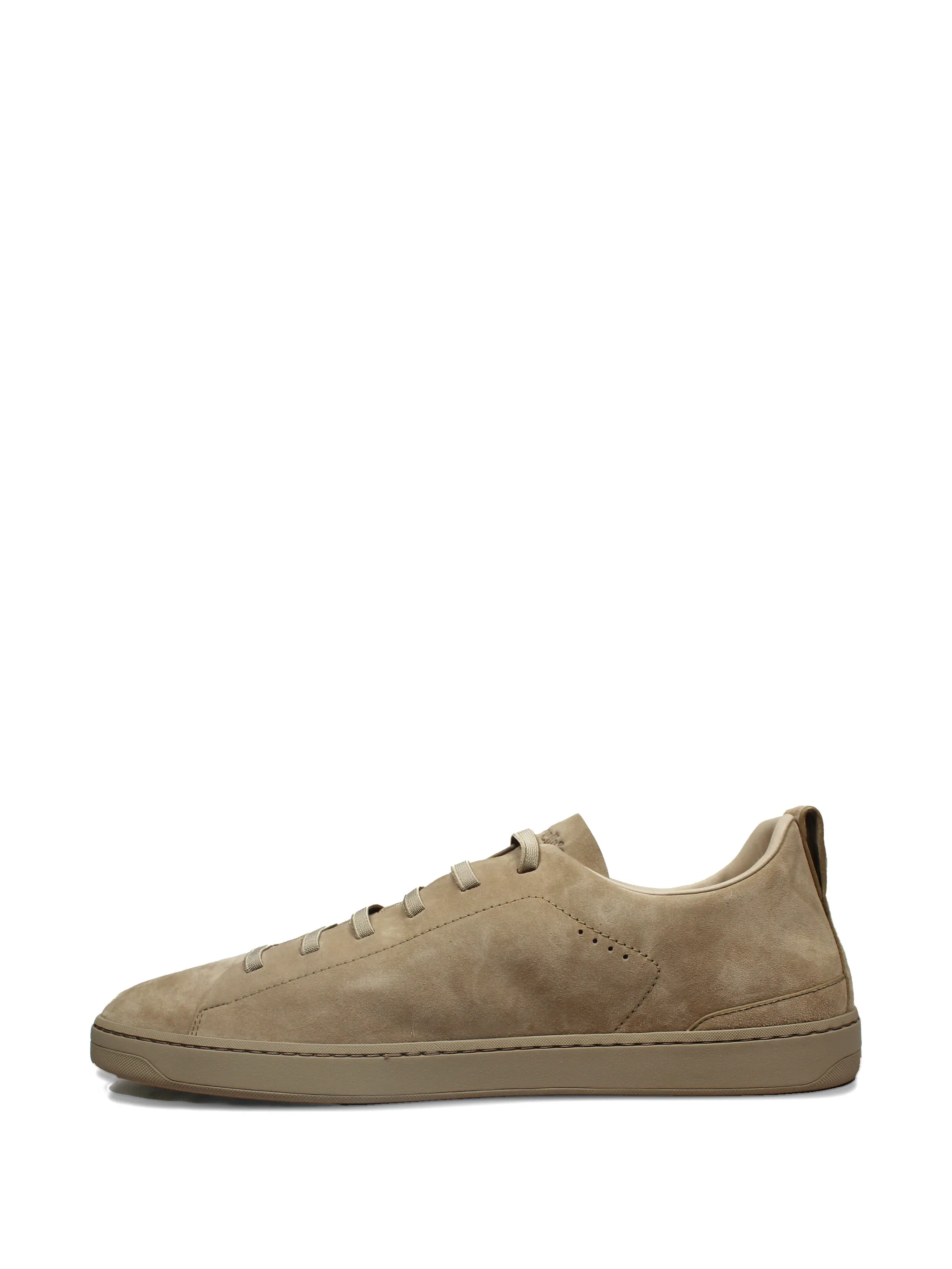 Lace-Up Suede Sneakers - Image 4