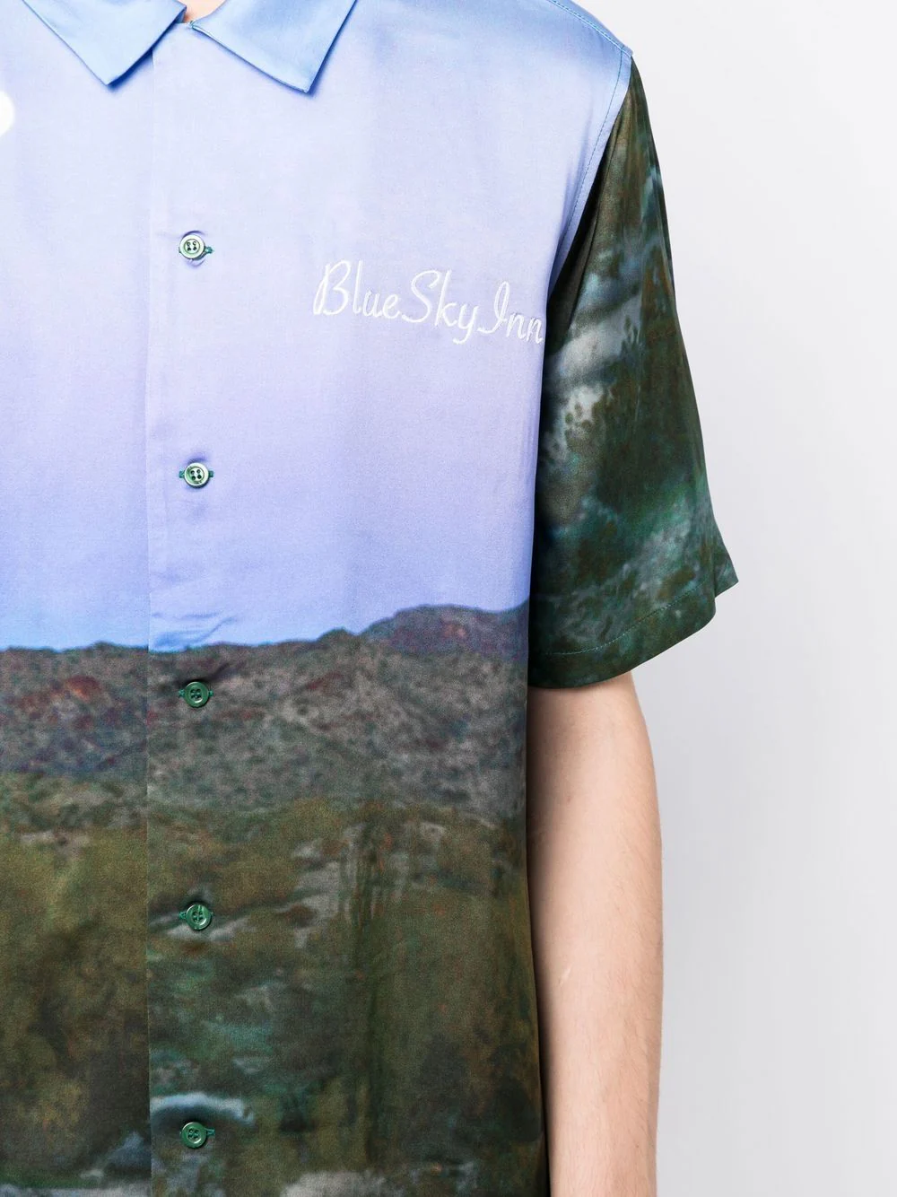 Landscape Print Short-Sleeve Shirt - Image 5