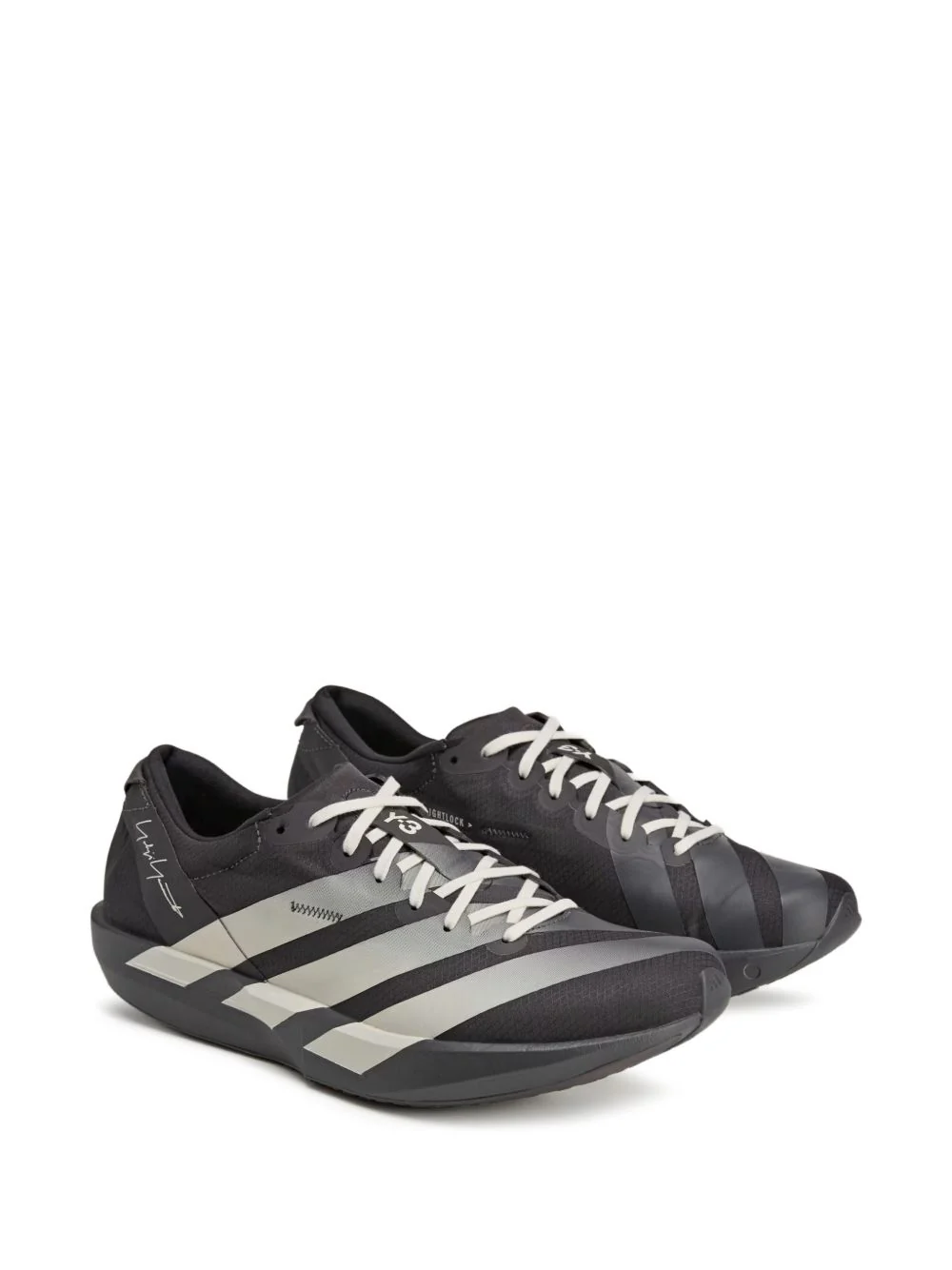 Laser Logo Lace-Up Sneakers - Image 2