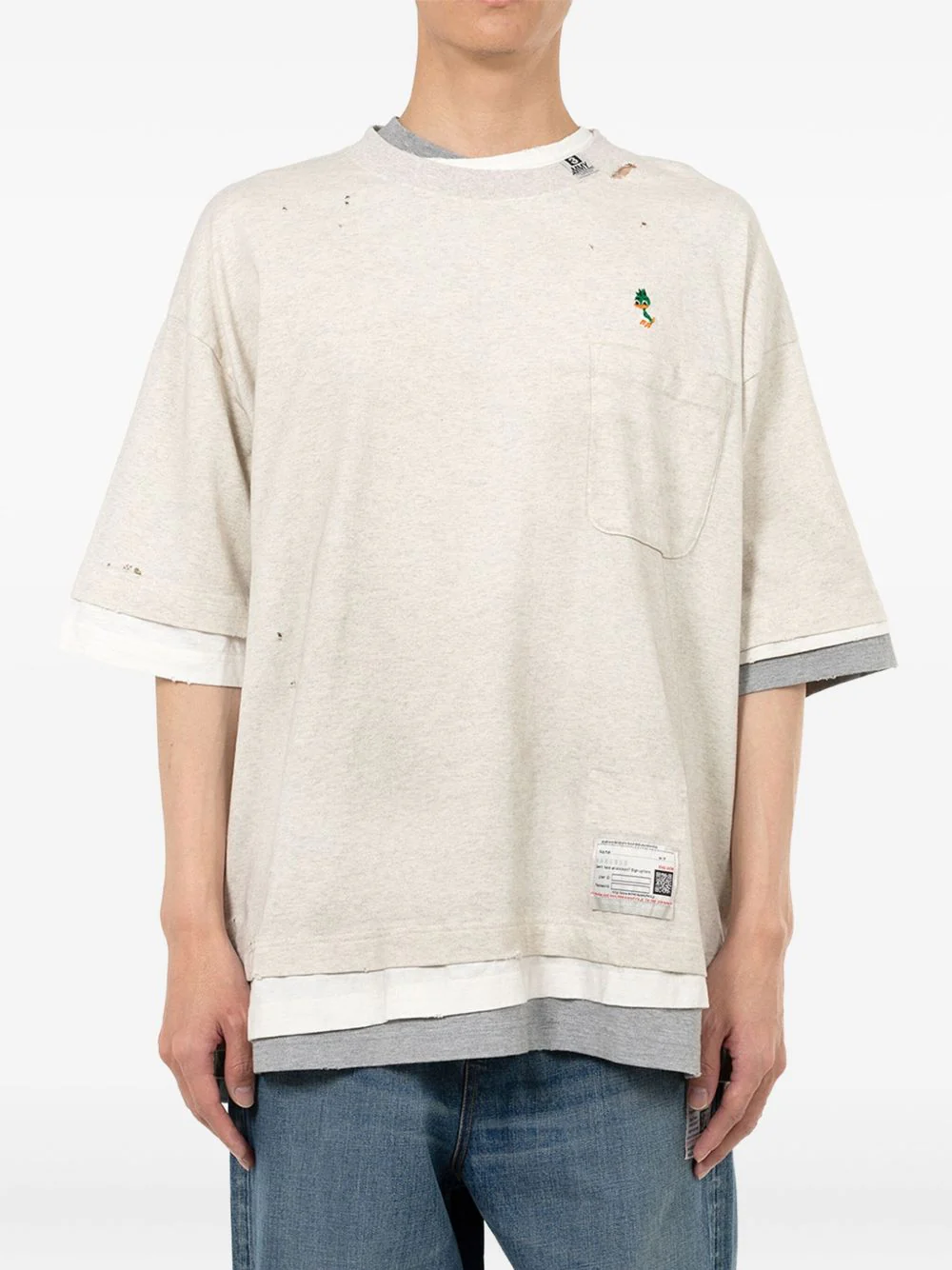 Layered Pocket T-Shirt - Image 2