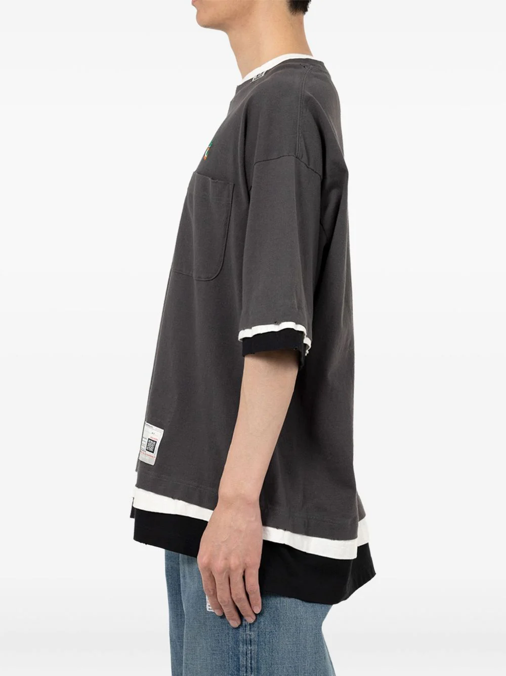 Layered Pocket T-Shirt - Image 2
