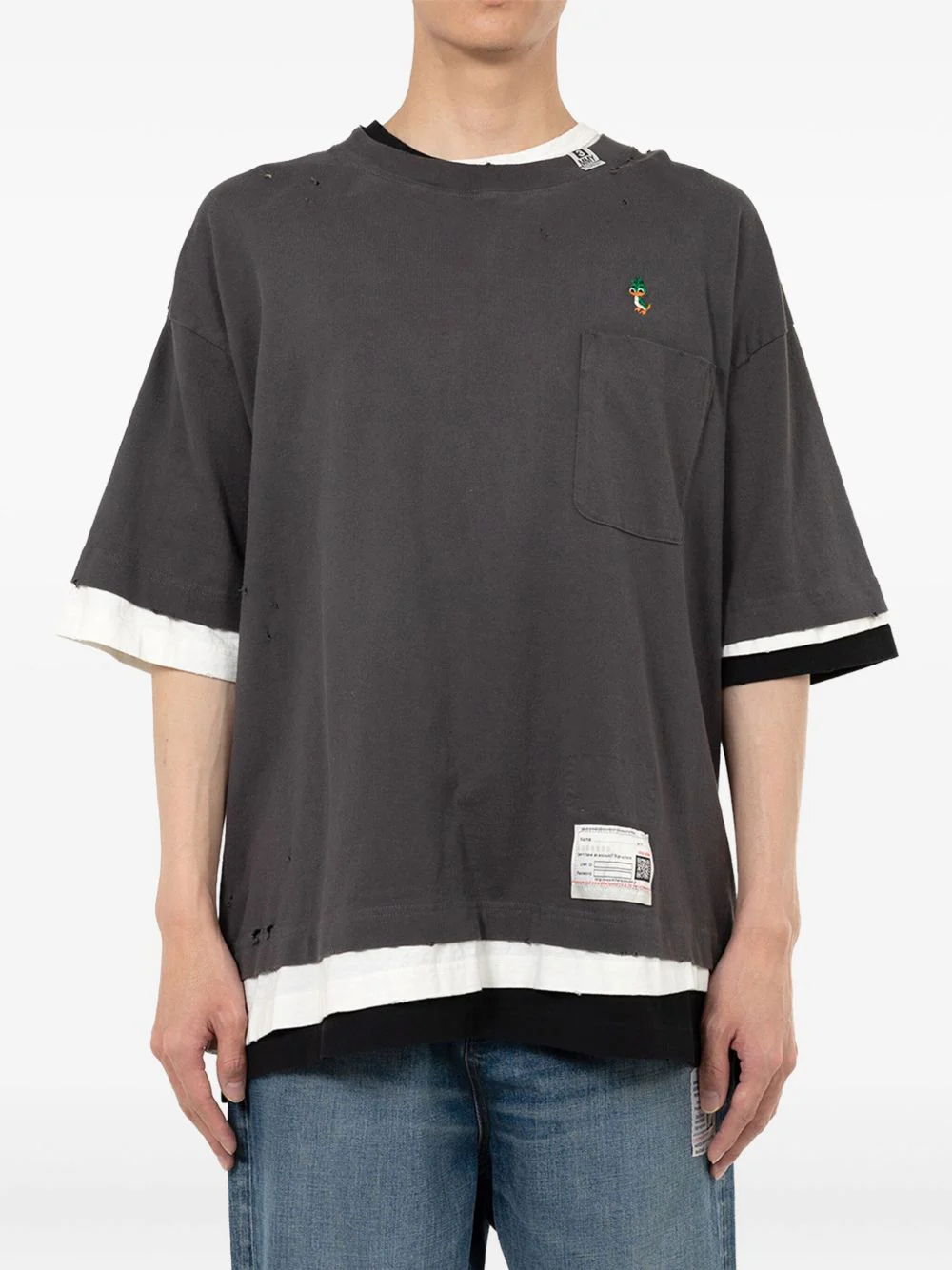 Layered Pocket T-Shirt - Image 5