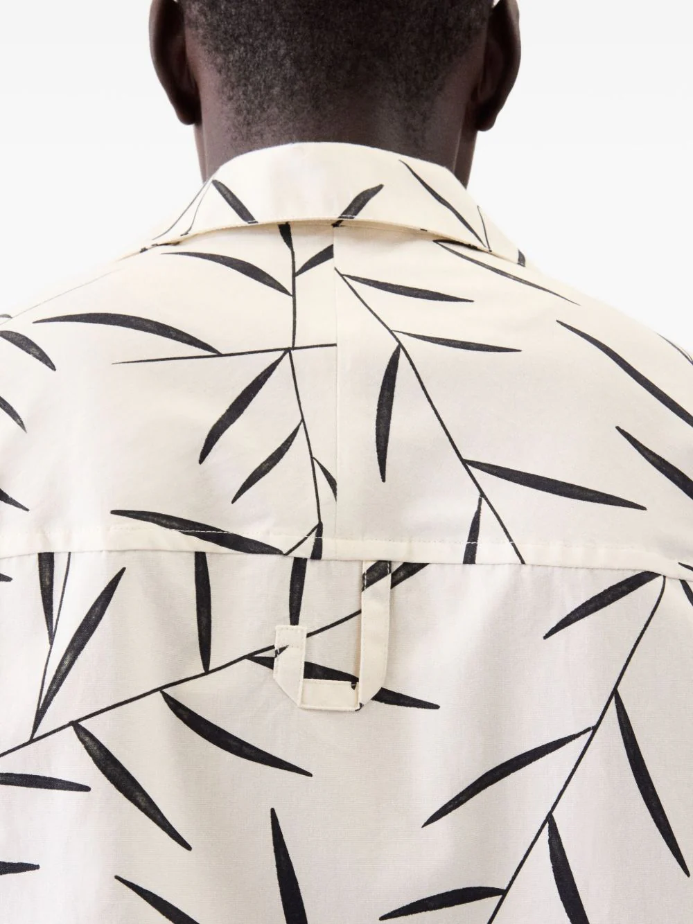 Leaf-Print Short-Sleeve Shirt - Image 4