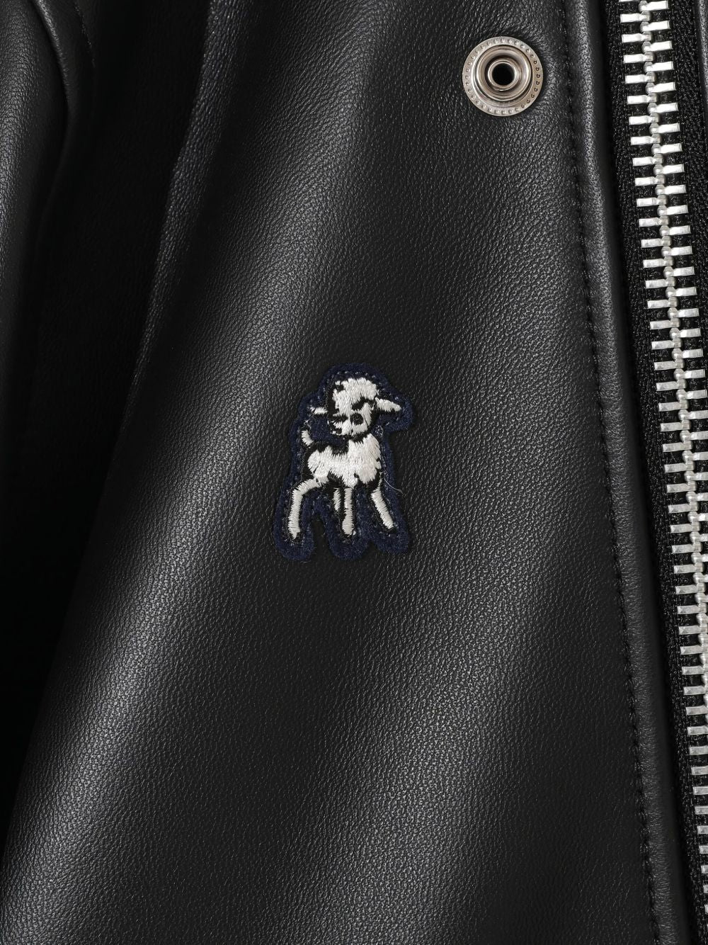 Leather Biker Jacket - Image 3