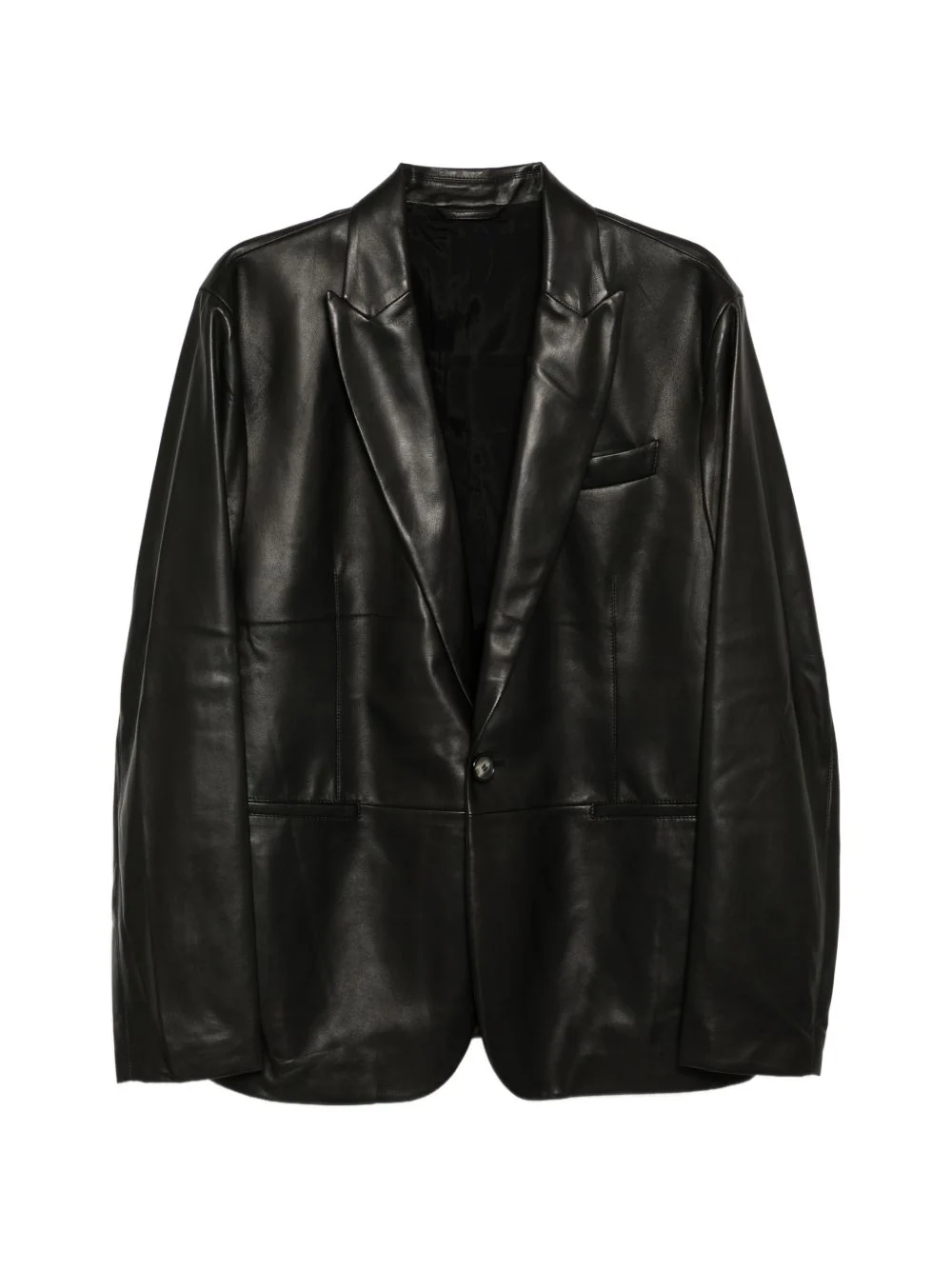 Leather Blazer