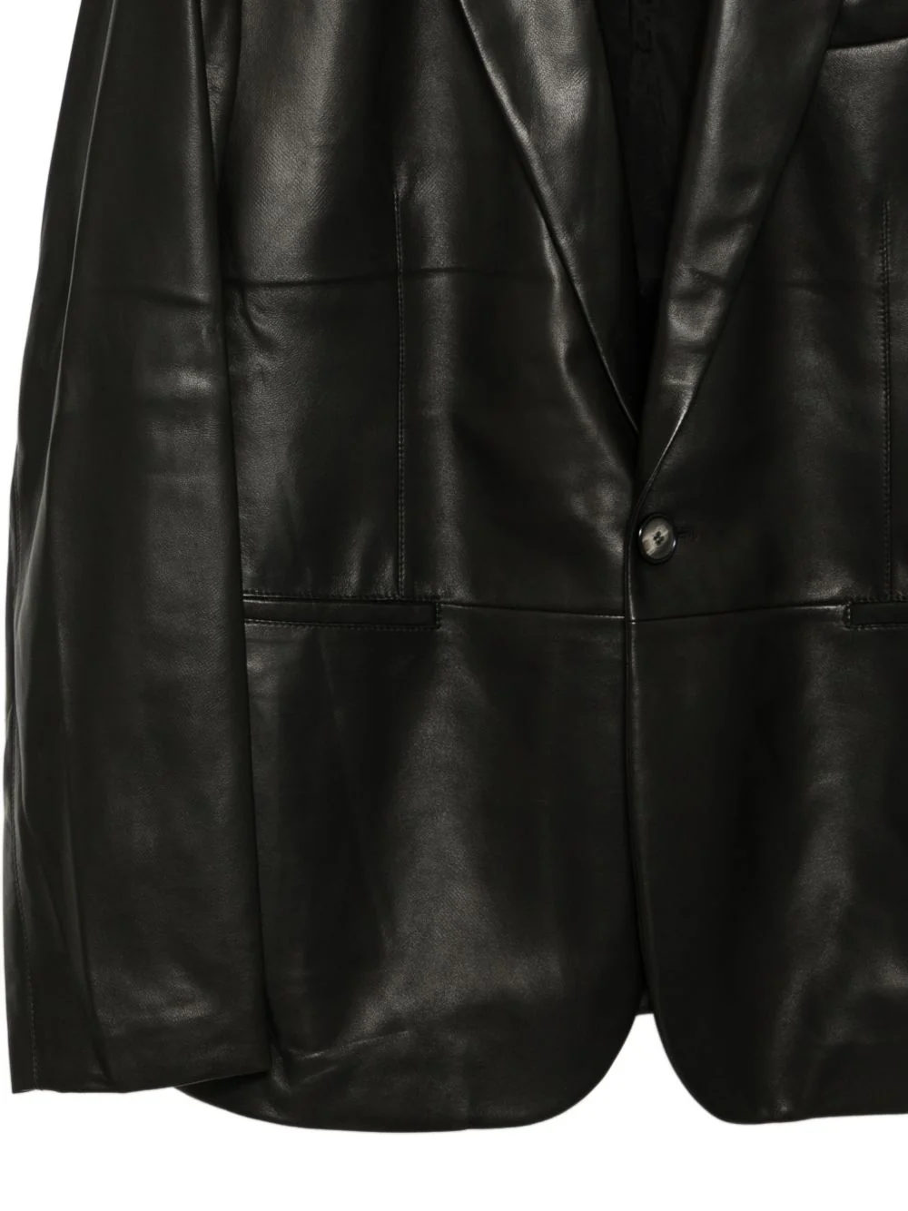 Leather Blazer - Image 3