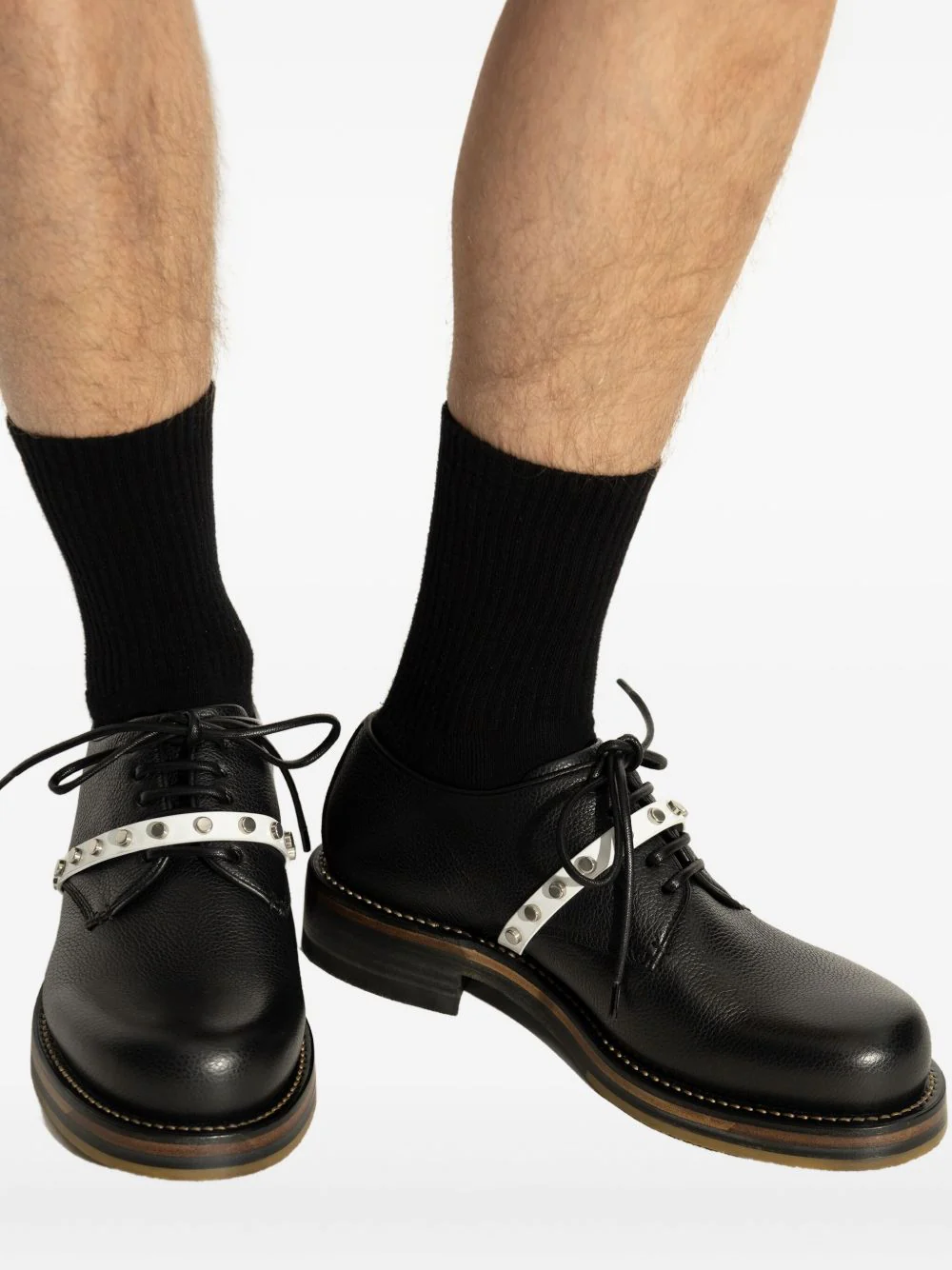 Leather Derby Shoes - Image 4