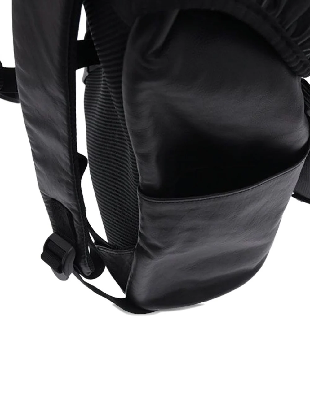 Leather Drawstring Backpack - Image 3
