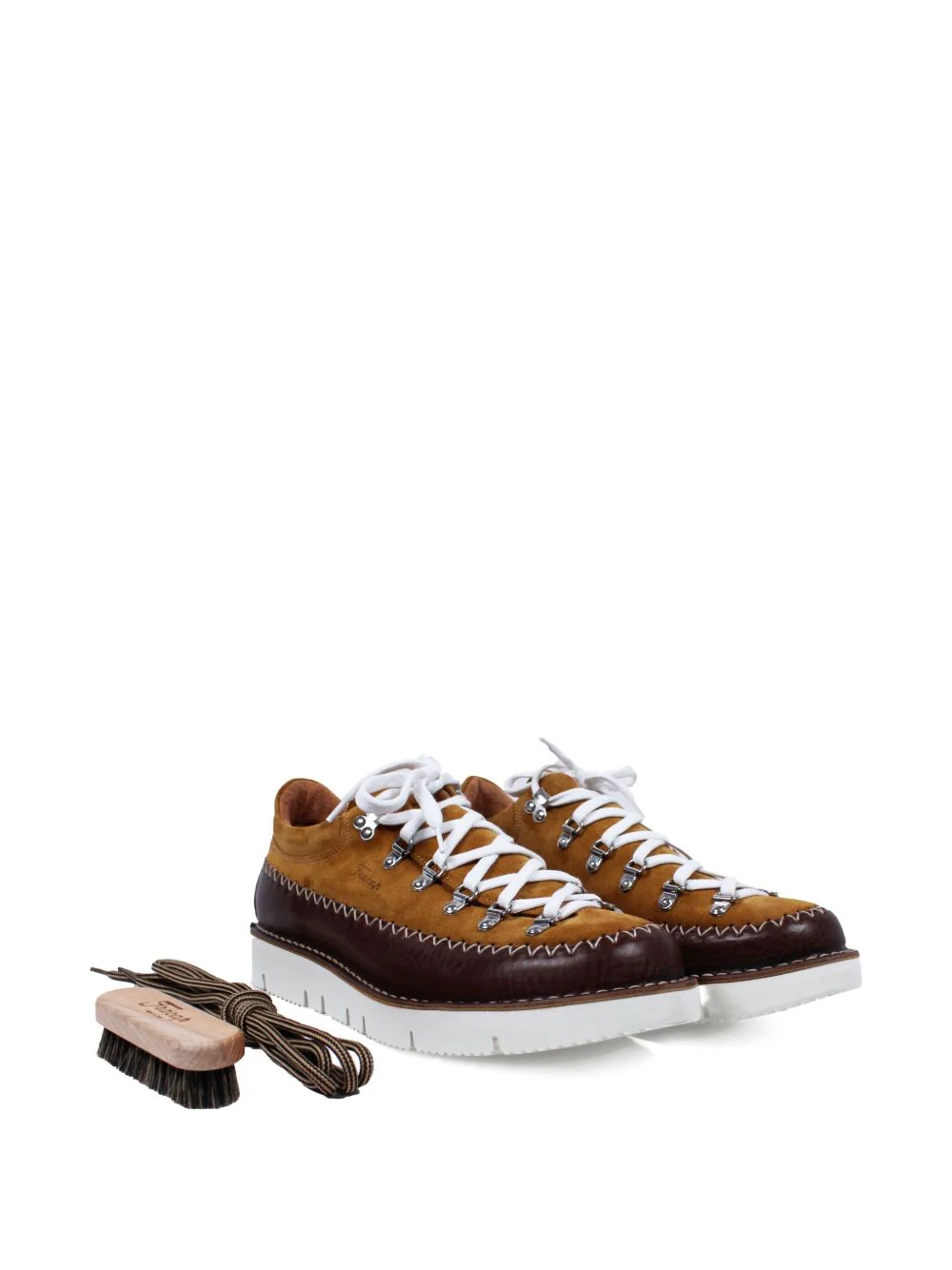 Leather Lace-Up Boots - Image 4