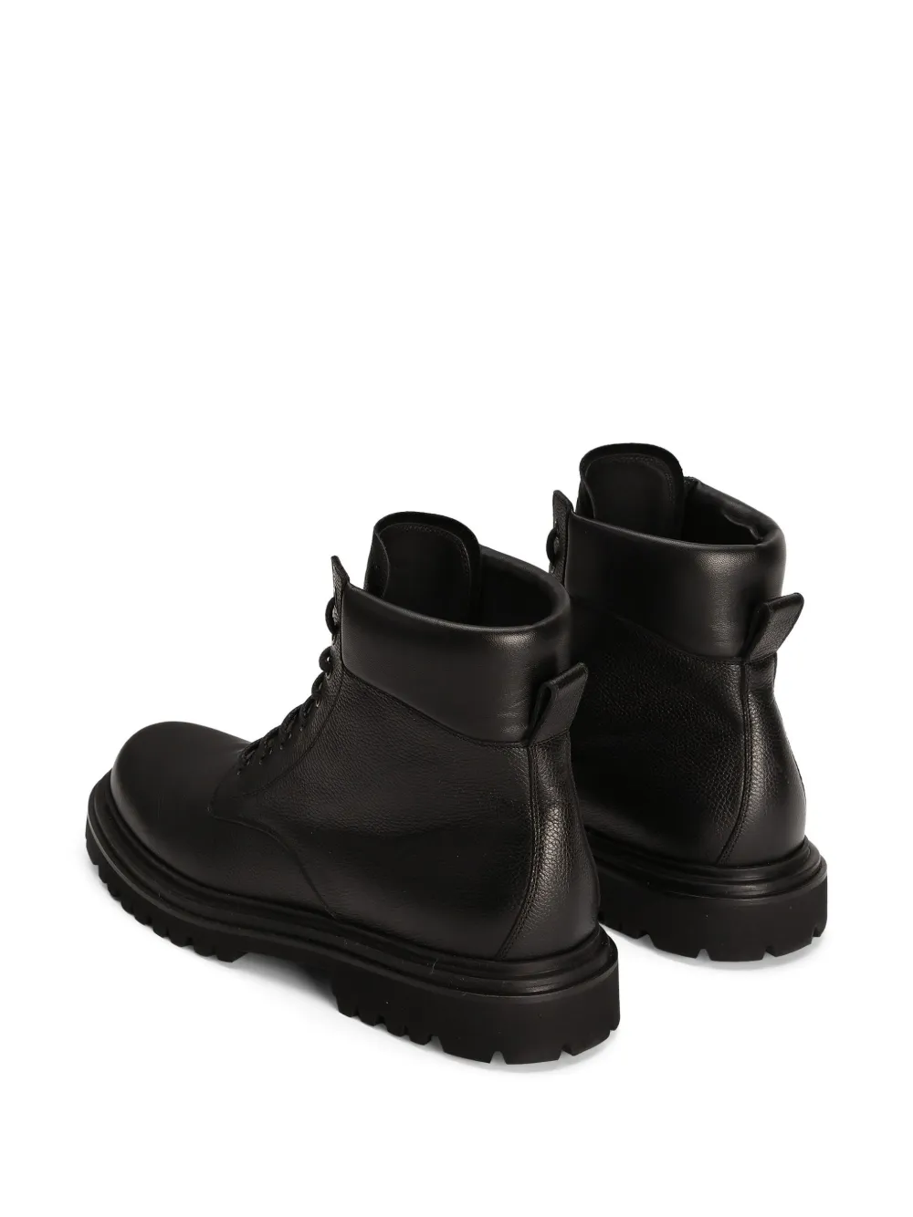 Leather Lace-Up Boots - Image 2