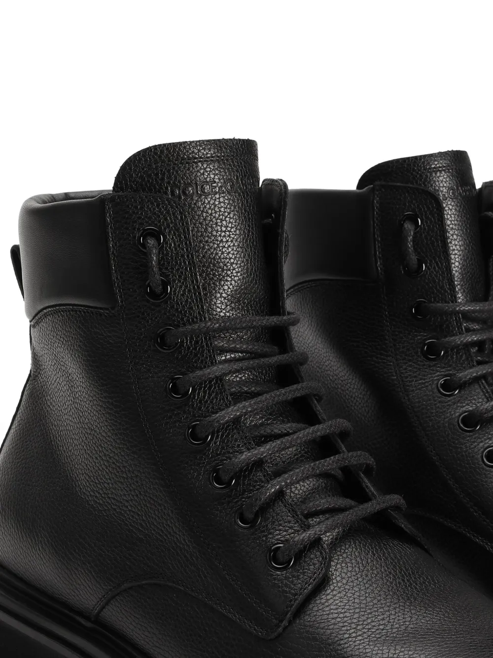 Leather Lace-Up Boots - Image 3