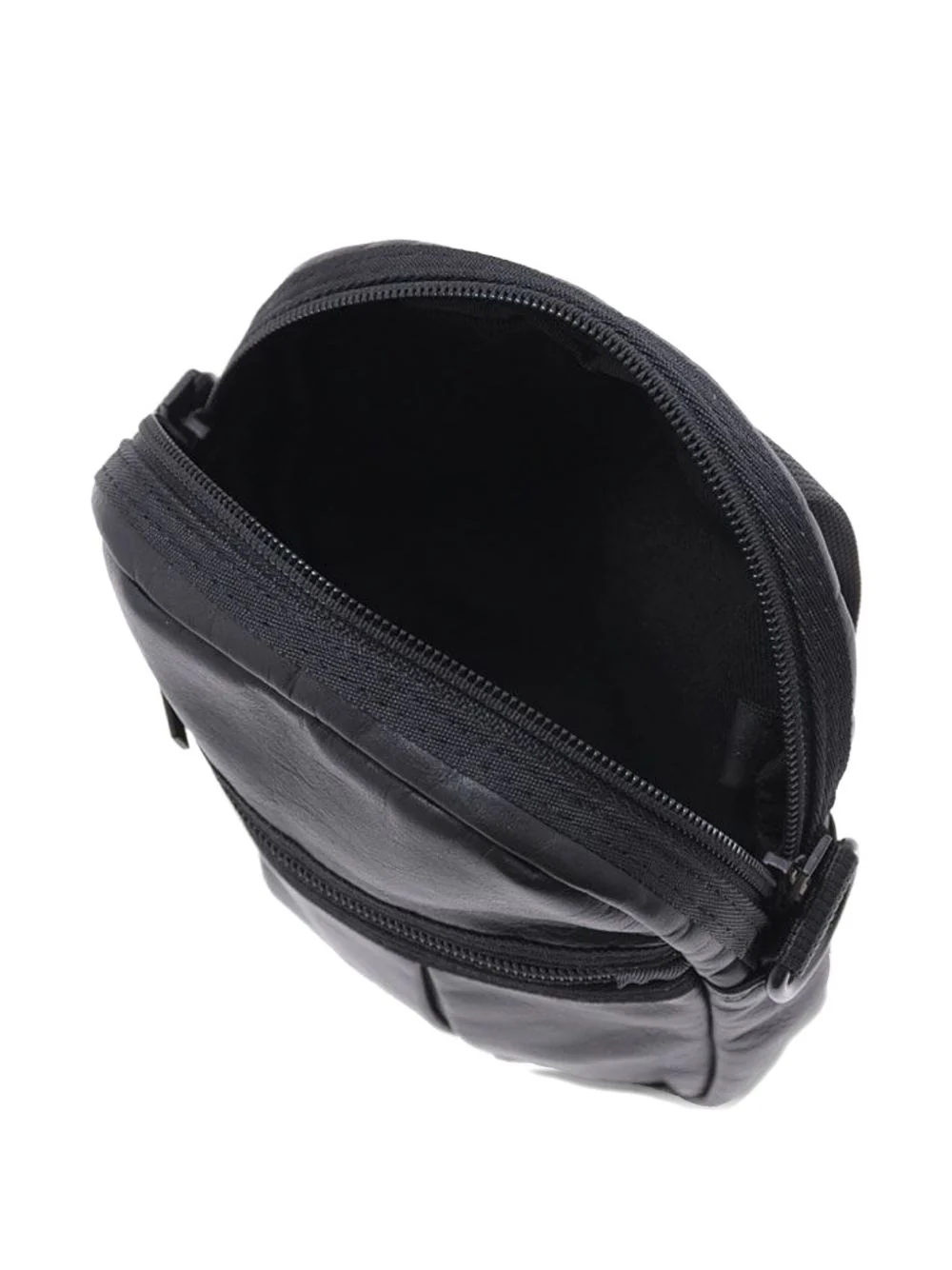 Leather Panelled Shoulder Bag - Image 2