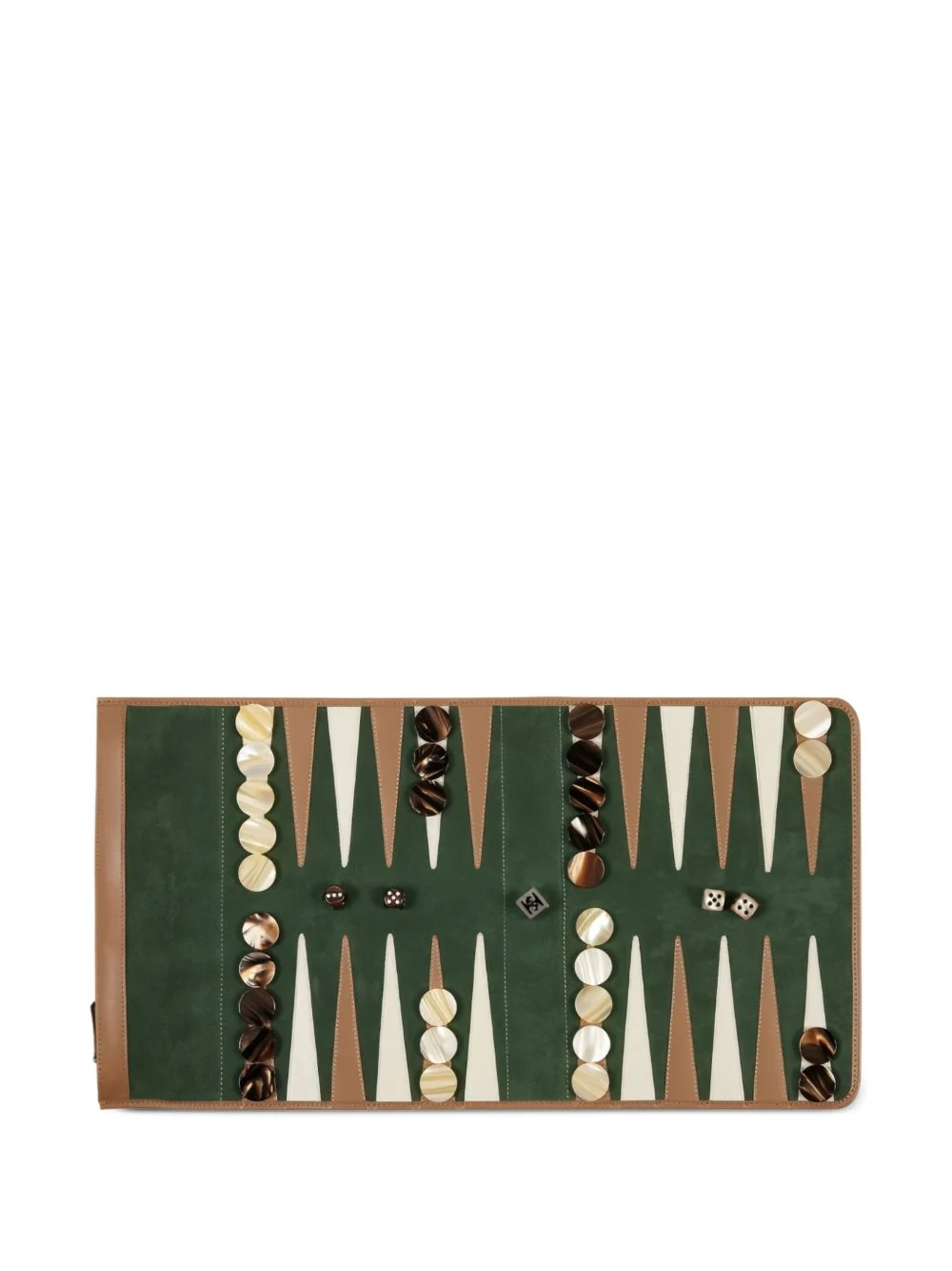 Leather Travel Backgammon (51Cm X 28Cm) - Image 2