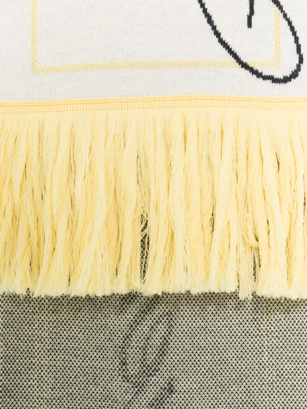 L'echarpe Liga Scarf - Jacquemus - Wool - Yellow - Image 2