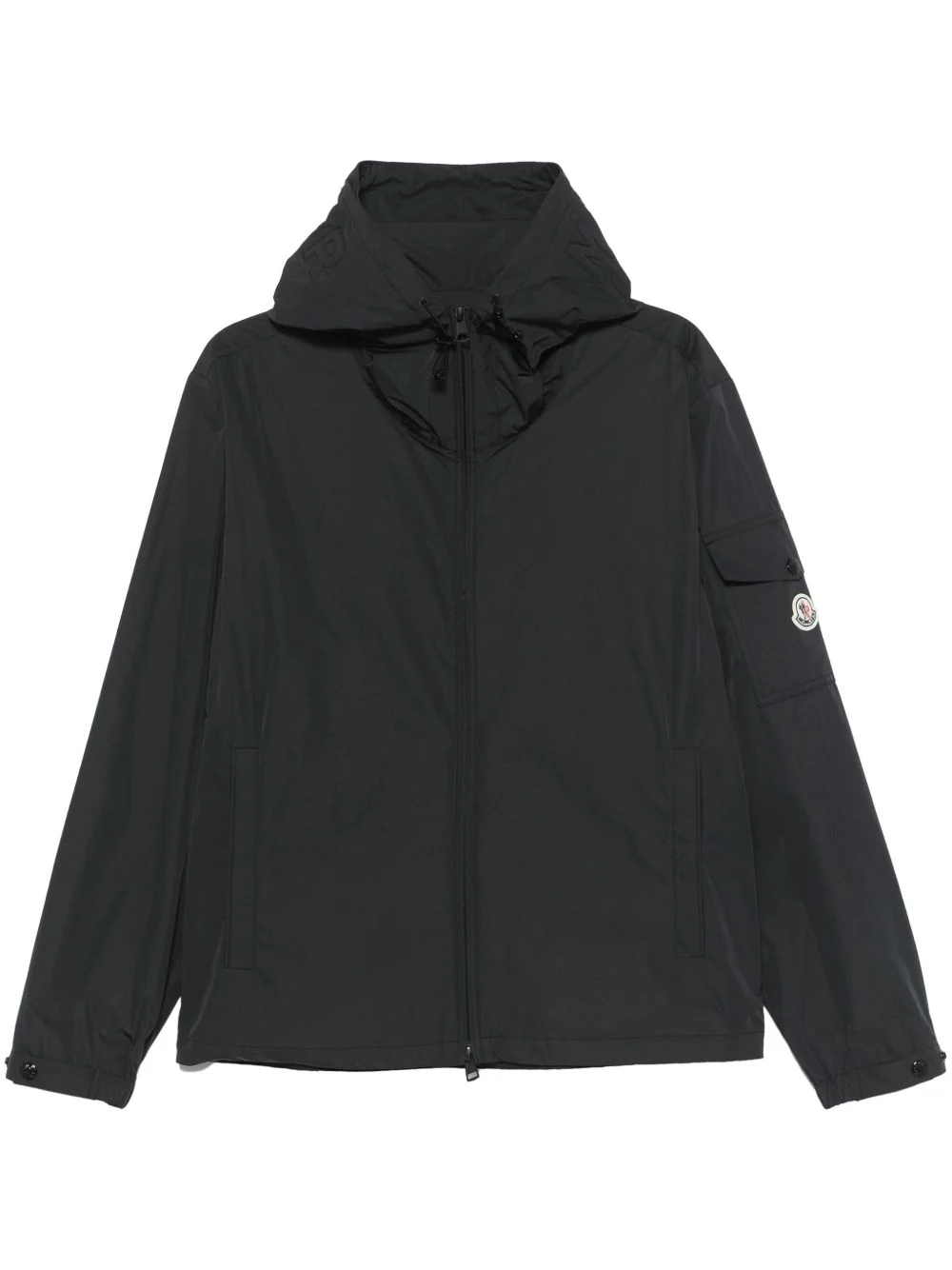 Lens-Detail Hooded Jacket