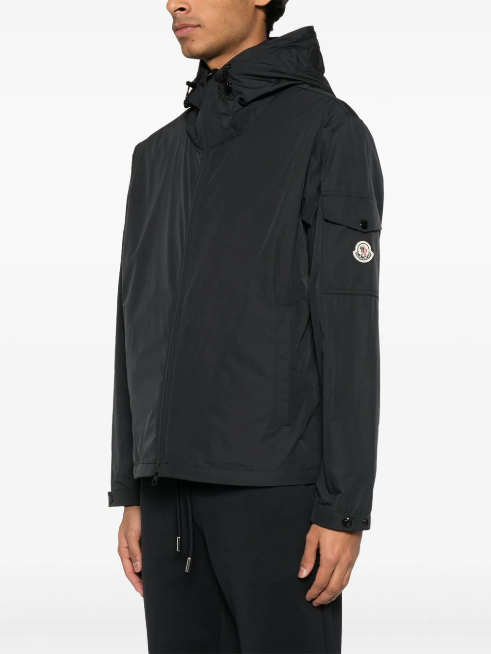 Lens-Detail Hooded Jacket - Image 4