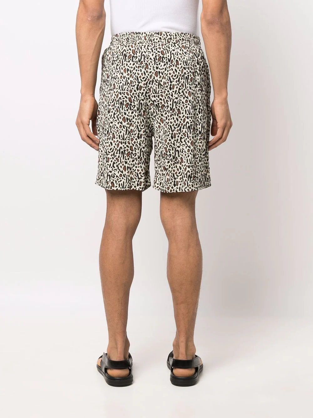 Leopard-Print Track Shorts - Image 5