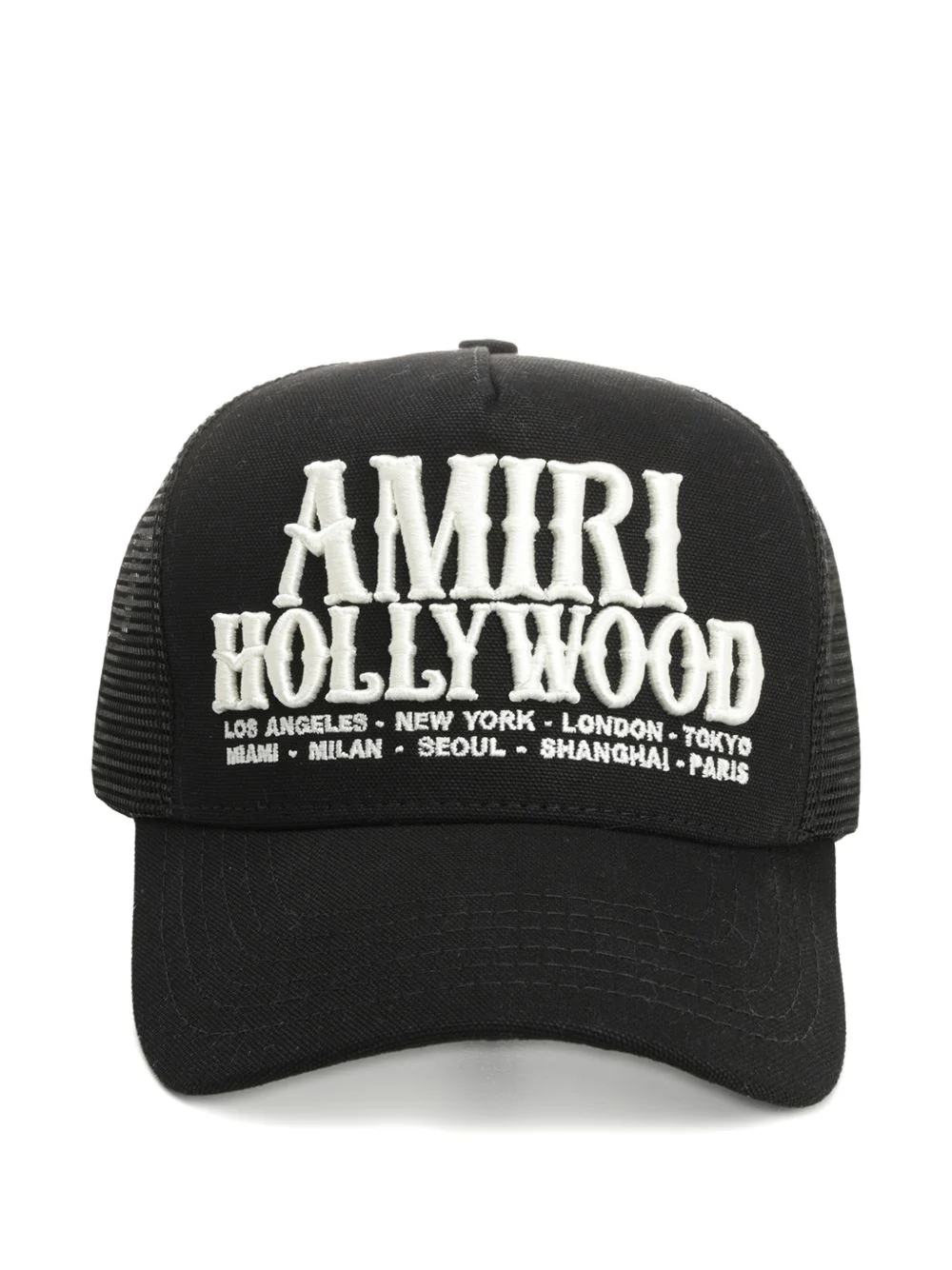 Lettering Mesh Baseball Hat - Image 4
