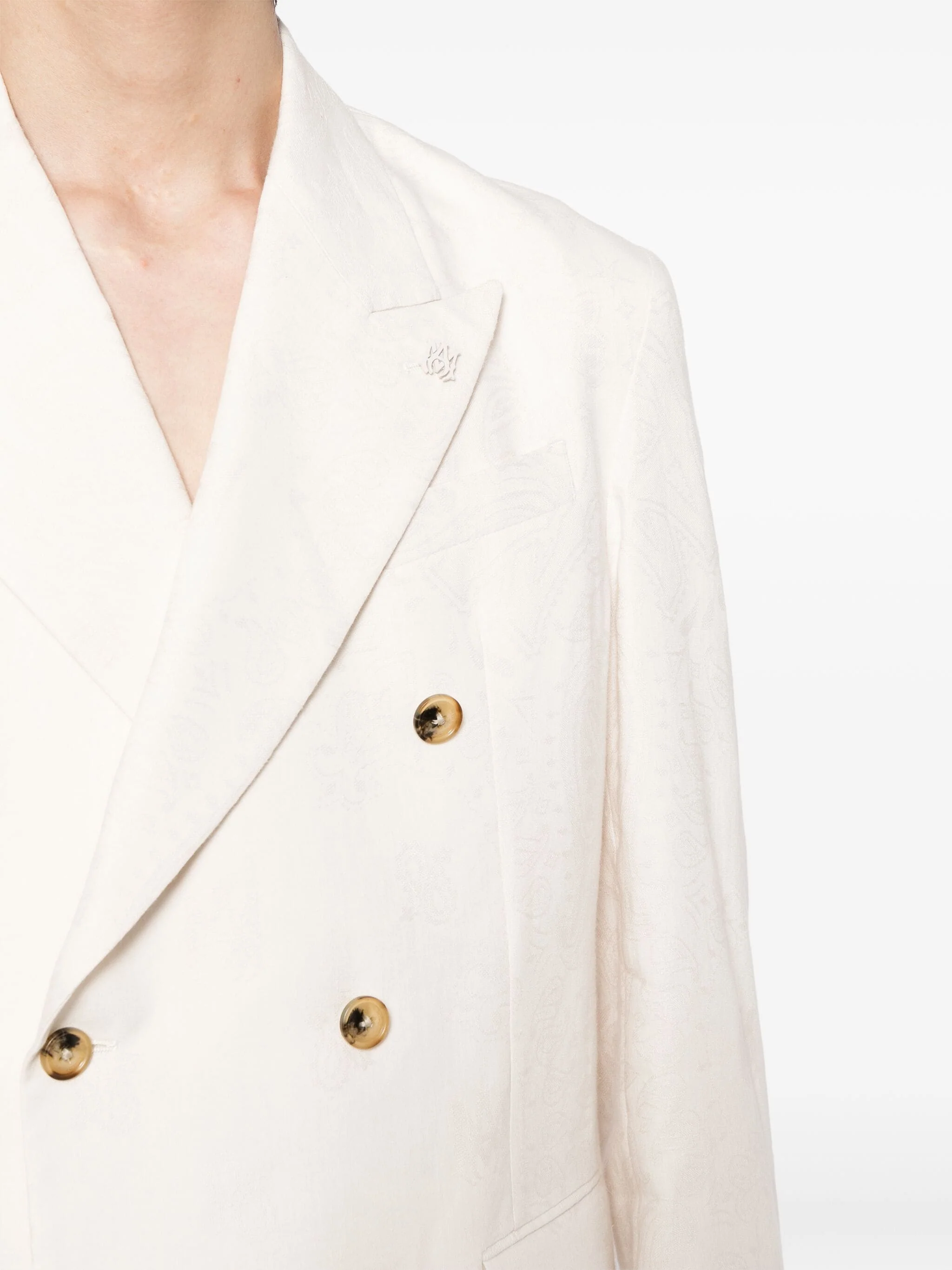 Linen-Cotton Blend Blazer - Image 5