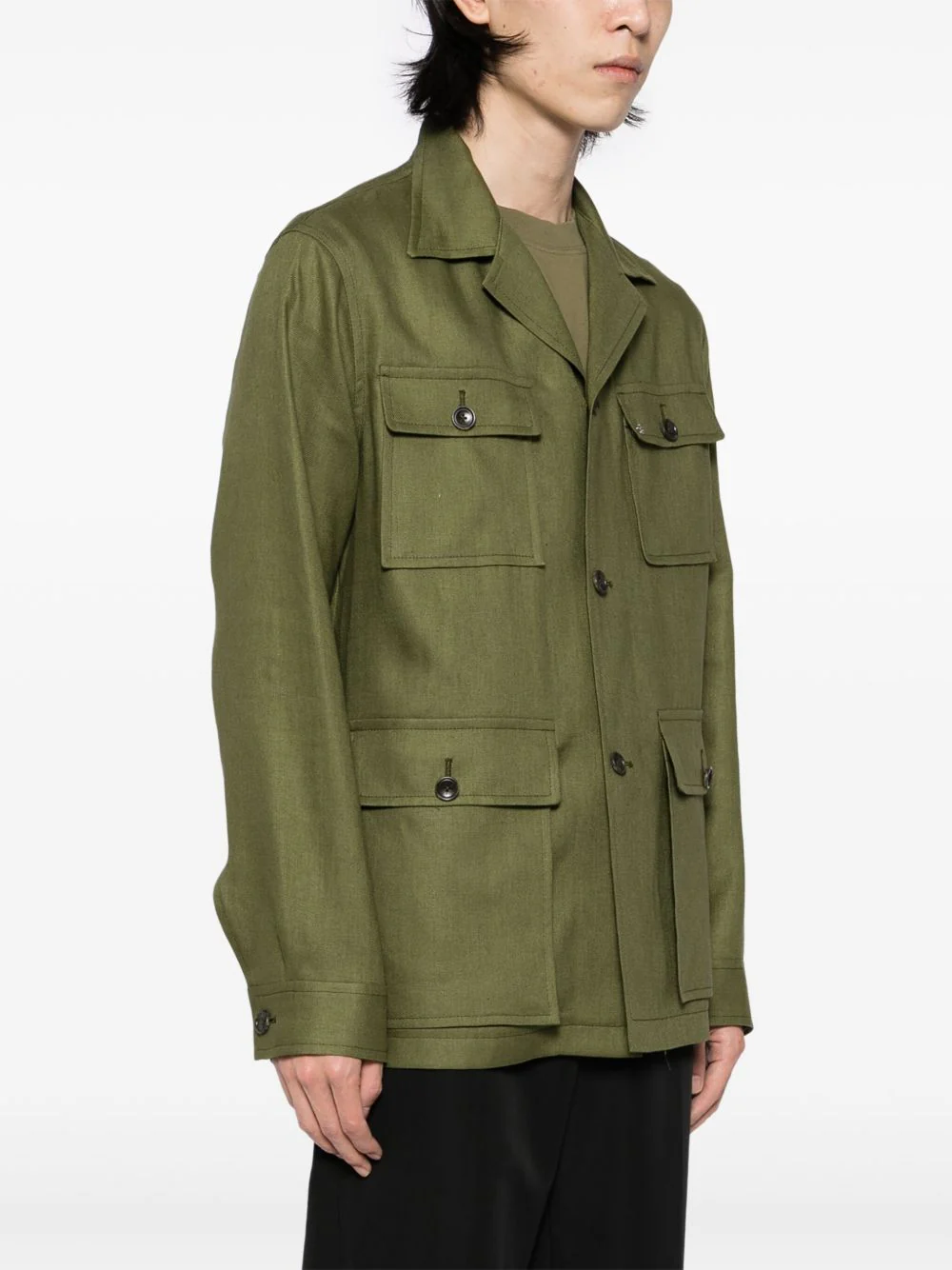 Linen Shirt Jacket - Image 5